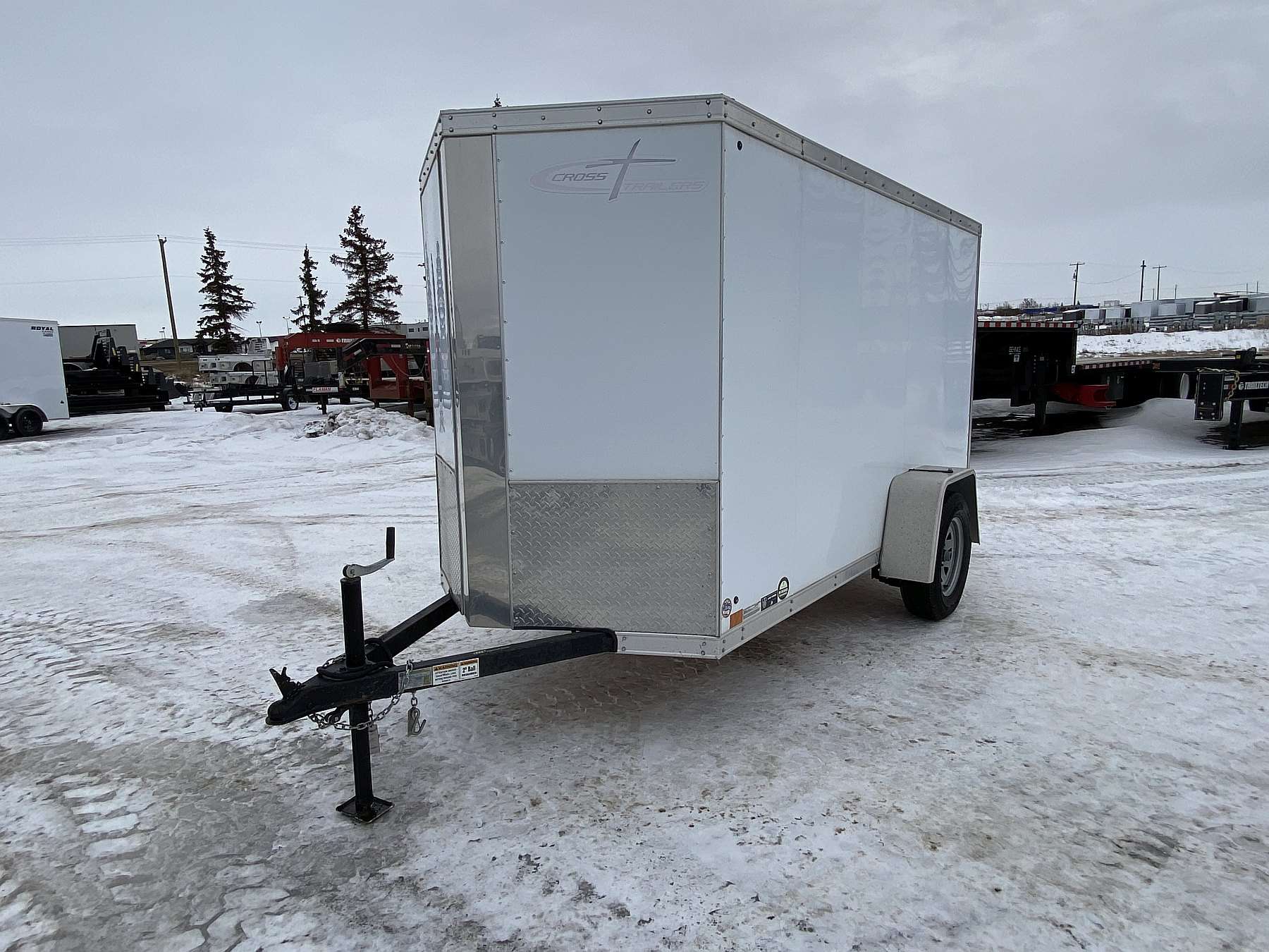 Used 2019 Cross 5'x10' Enclosed Cargo Trailer