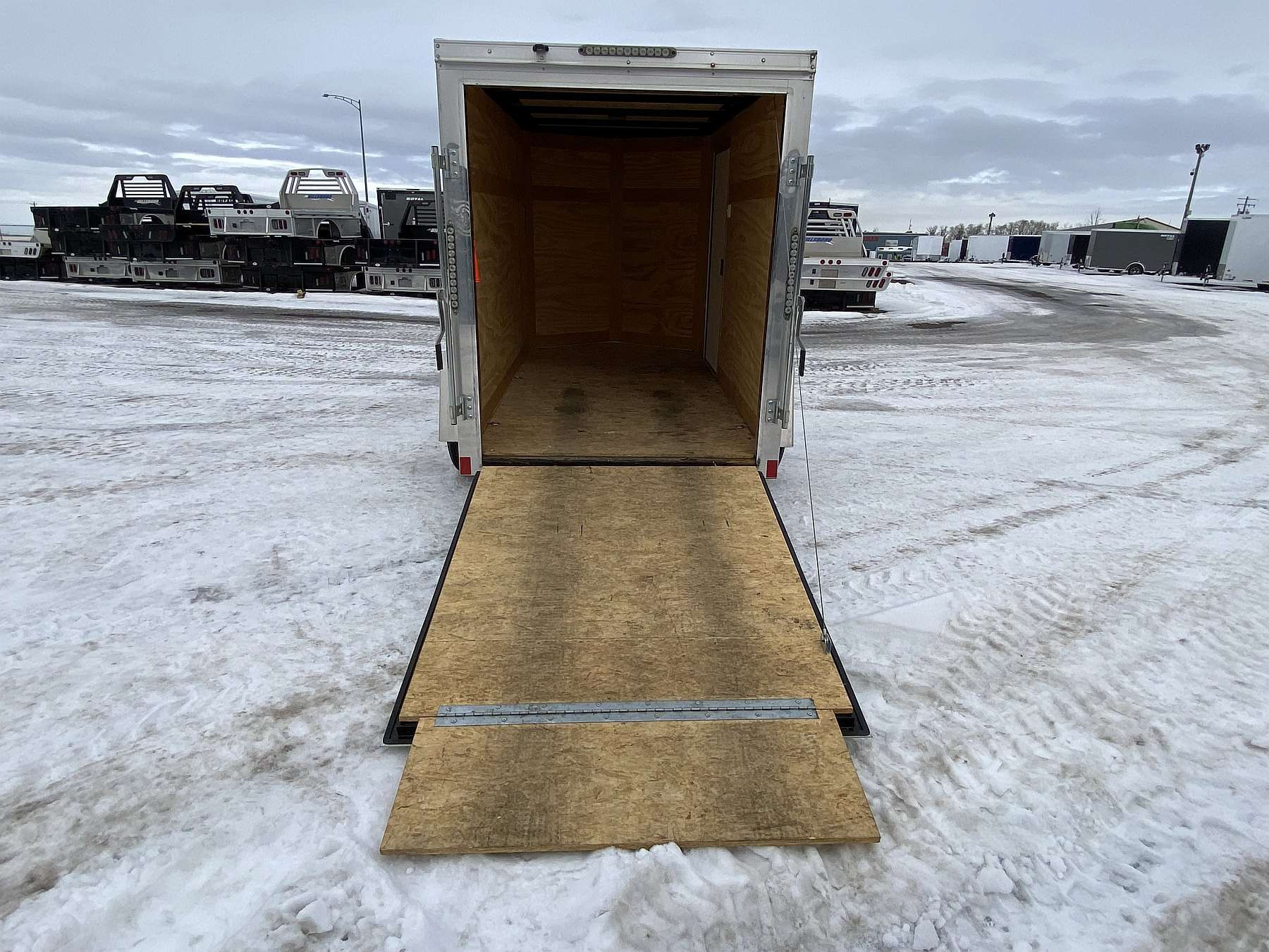 Used 2019 Cross 5'x10' Enclosed Cargo Trailer