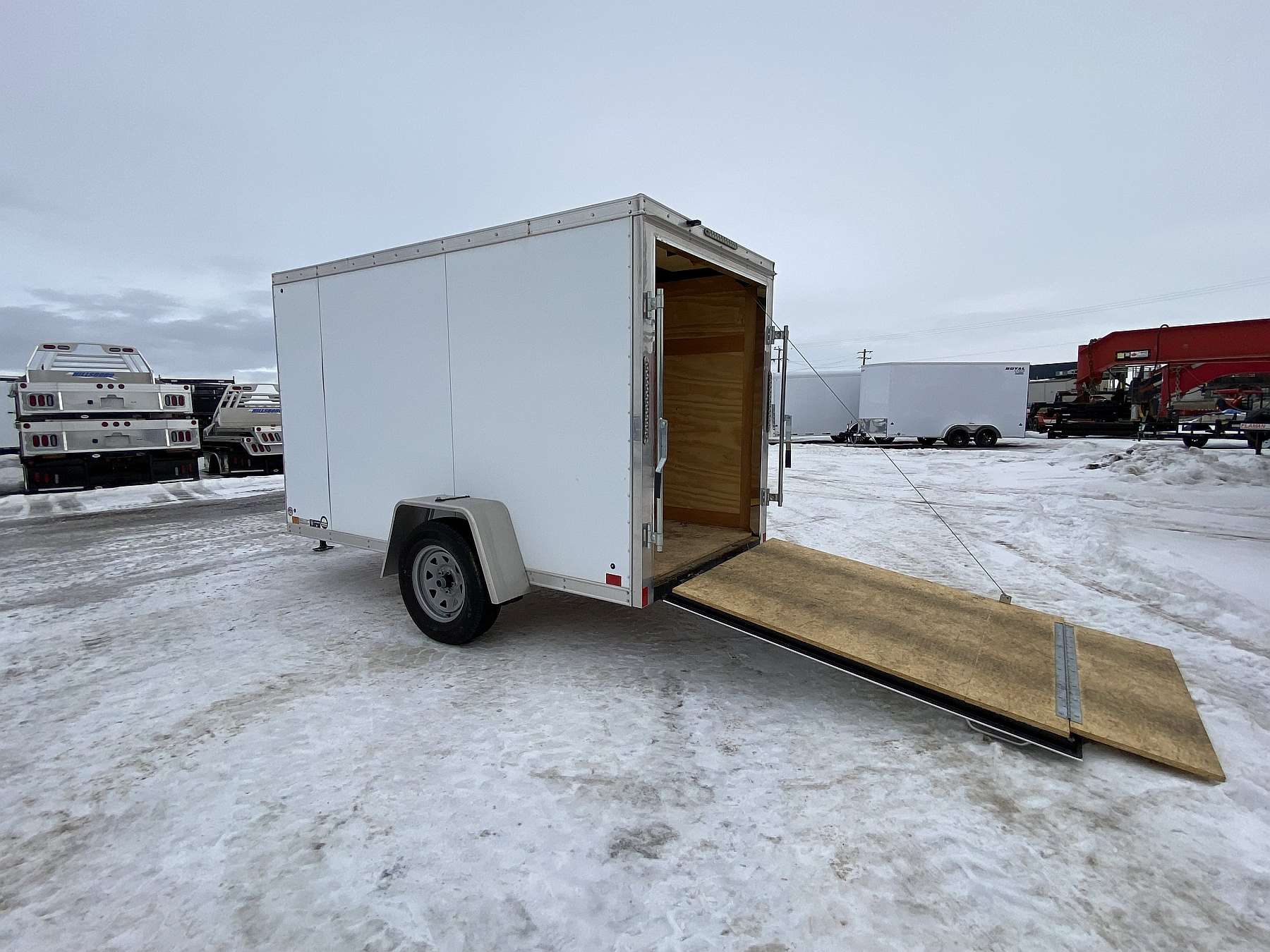 Used 2019 Cross 5'x10' Enclosed Cargo Trailer