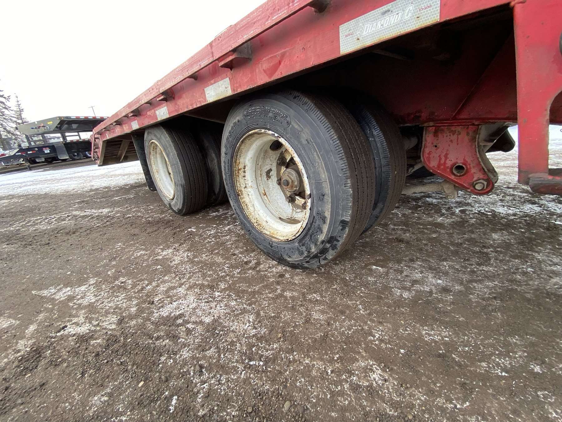 Used 2019 Diamond C 30' + 5' Gooseneck Trailer