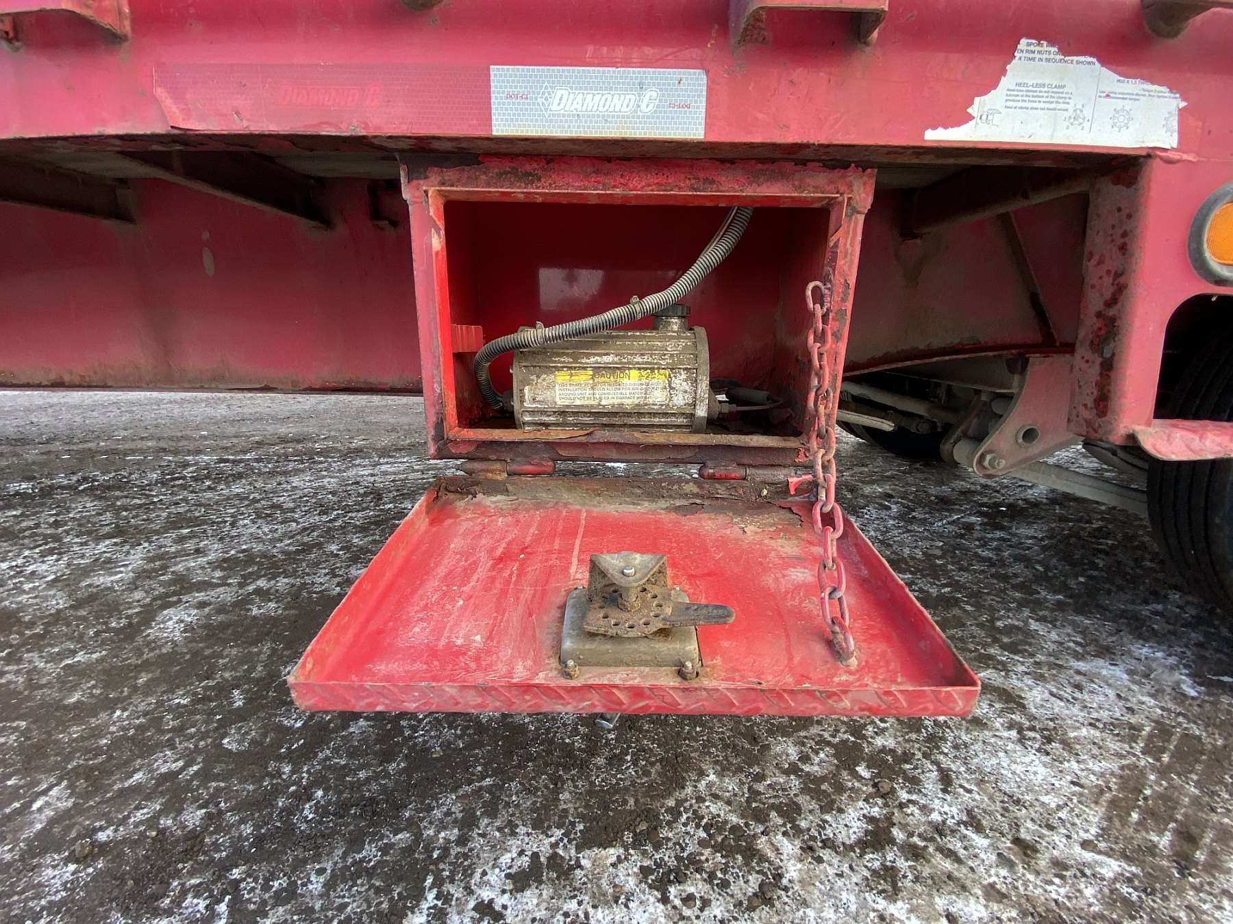 Used 2019 Diamond C 30' + 5' Gooseneck Trailer