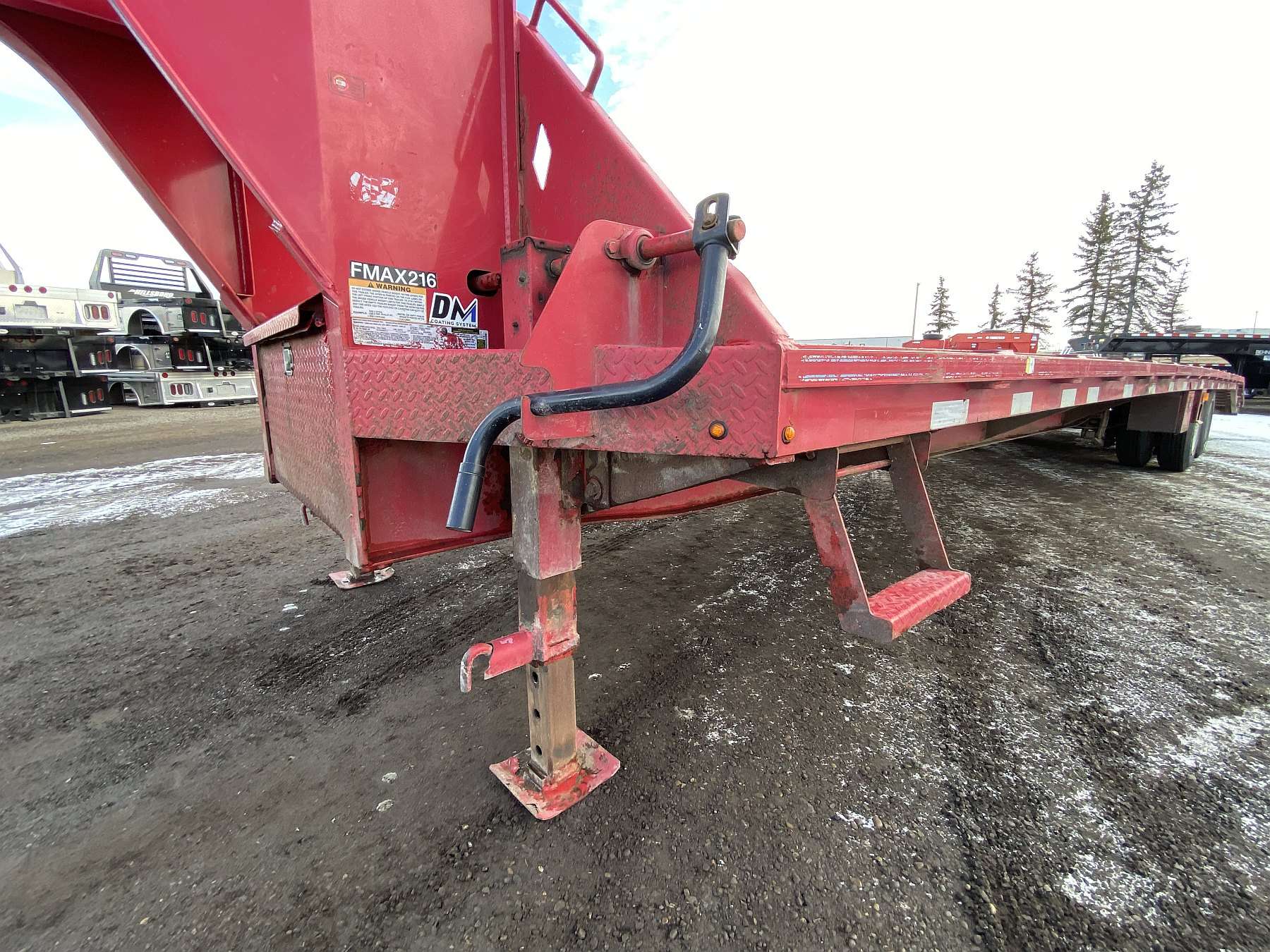 Used 2019 Diamond C 30' + 5' Gooseneck Trailer
