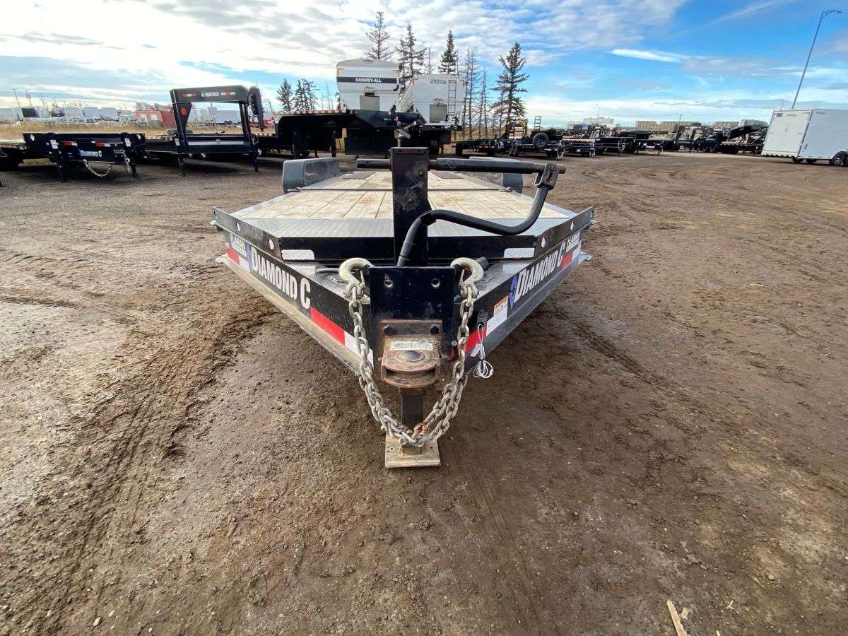 Used 2019 Diamond C HDT307 22' Tilt Deck Trailer