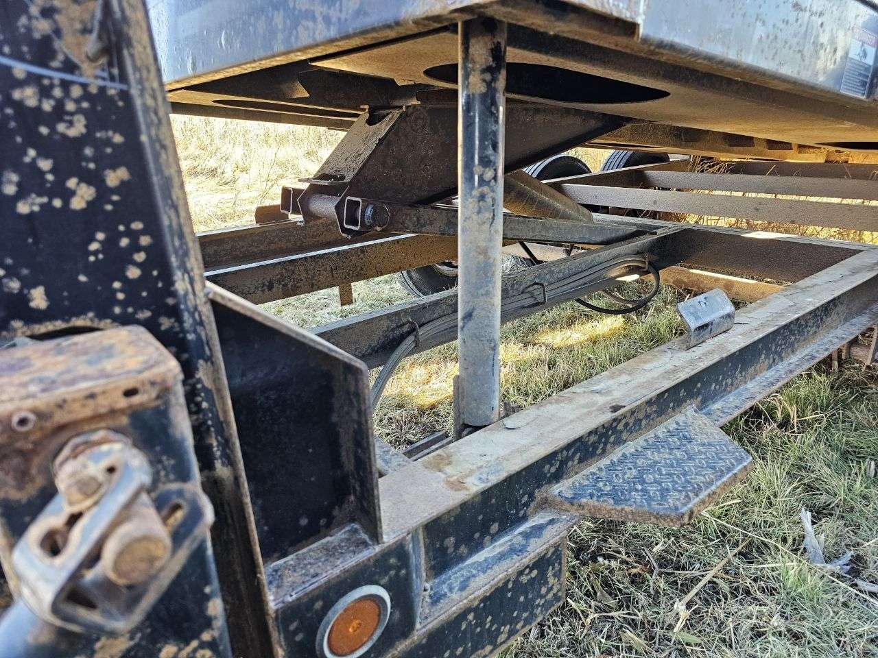 Used 2019 Iron Bull 16' Gooseneck Dump