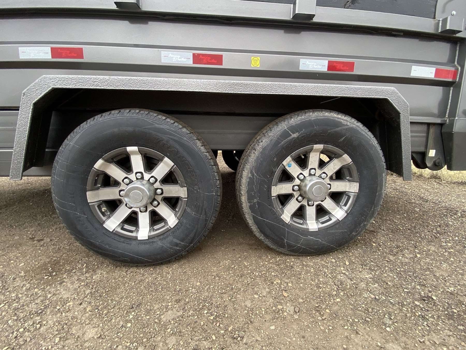 Used 2019 Precision Trailers 7'x14' Dump Trailer