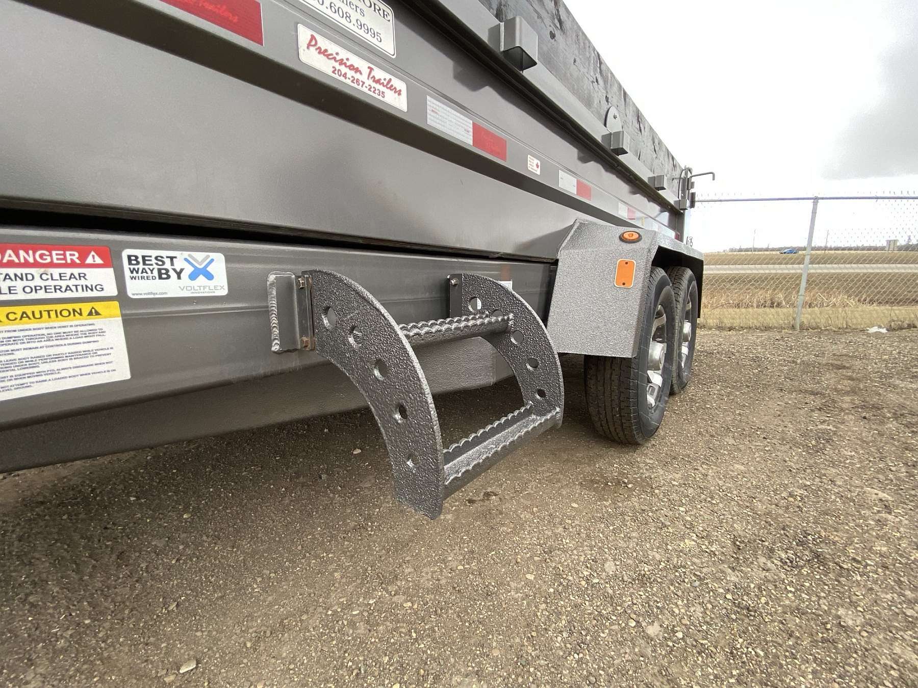 Used 2019 Precision Trailers 7'x14' Dump Trailer