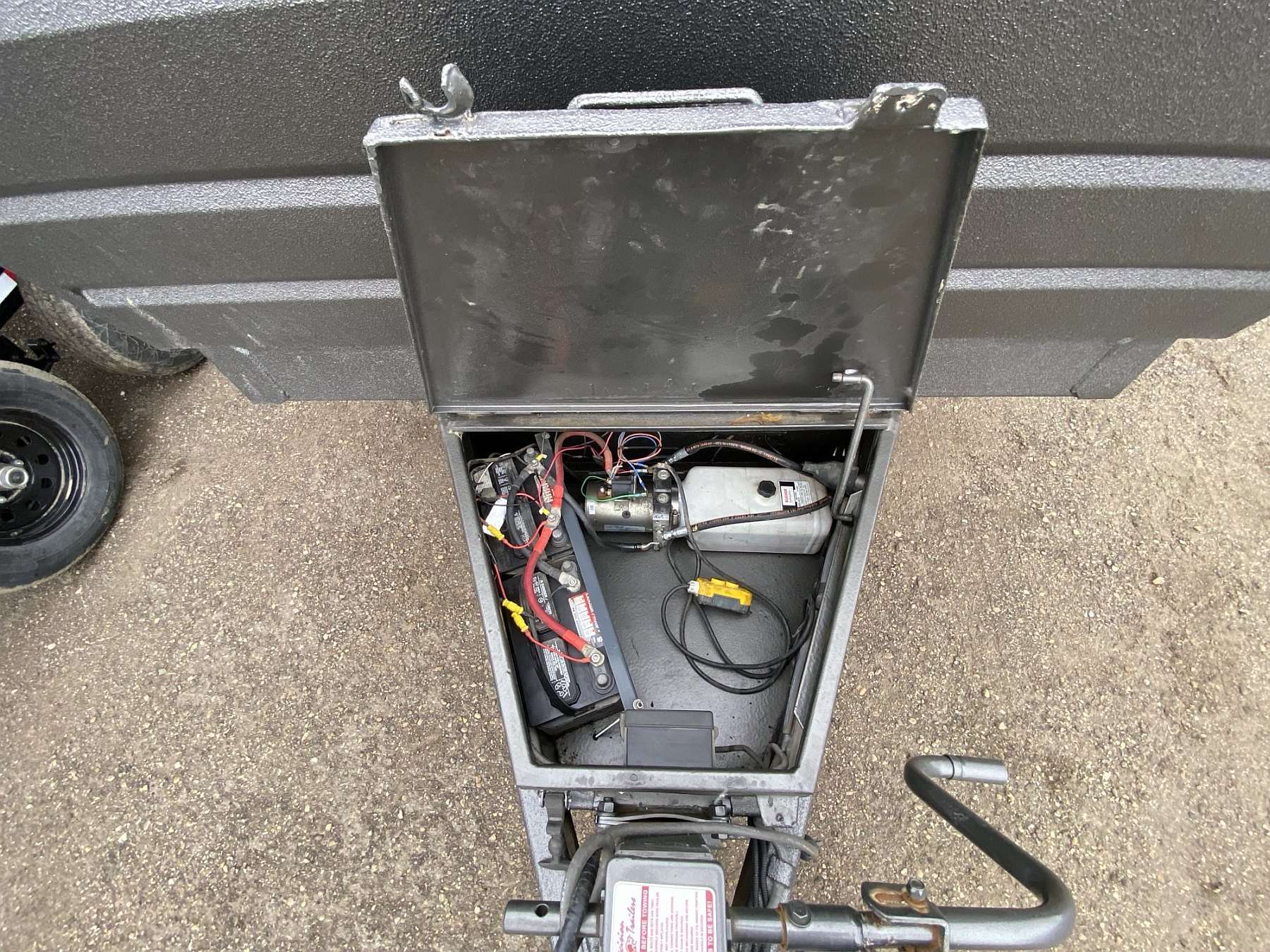 Used 2019 Precision Trailers 7'x14' Dump Trailer