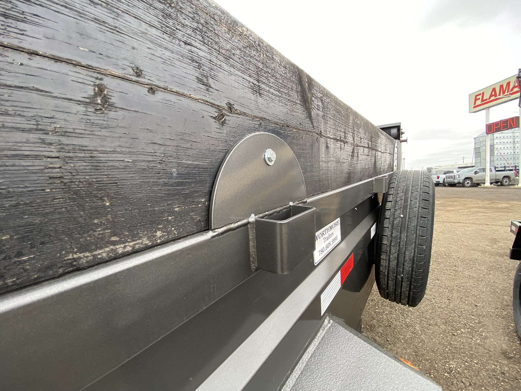 Used 2019 Precision Trailers 7'x14' Dump Trailer