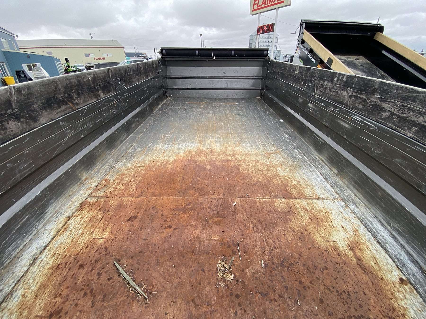 Used 2019 Precision Trailers 7'x14' Dump Trailer