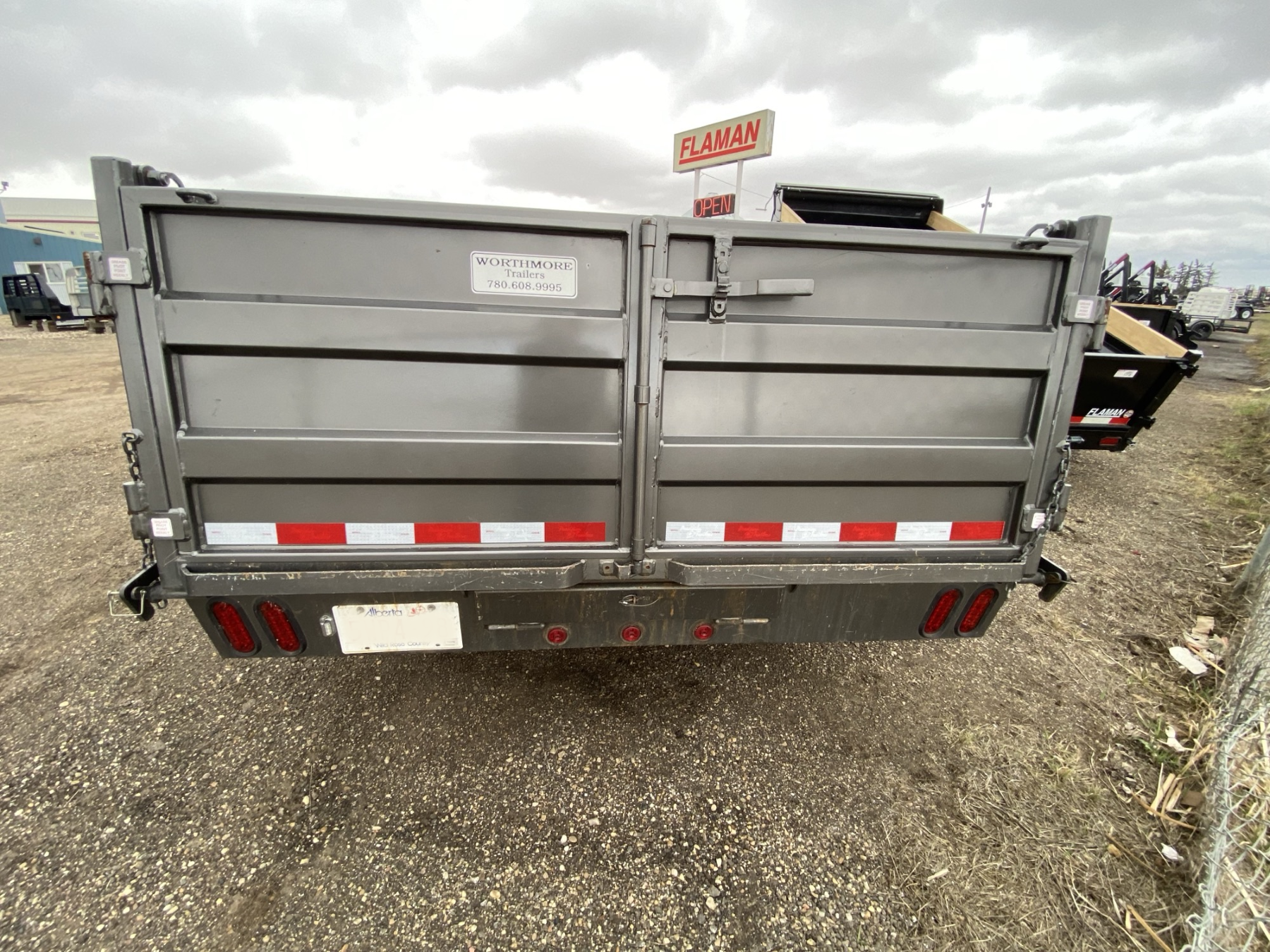 Used 2019 Precision Trailers 7'x14' Dump Trailer