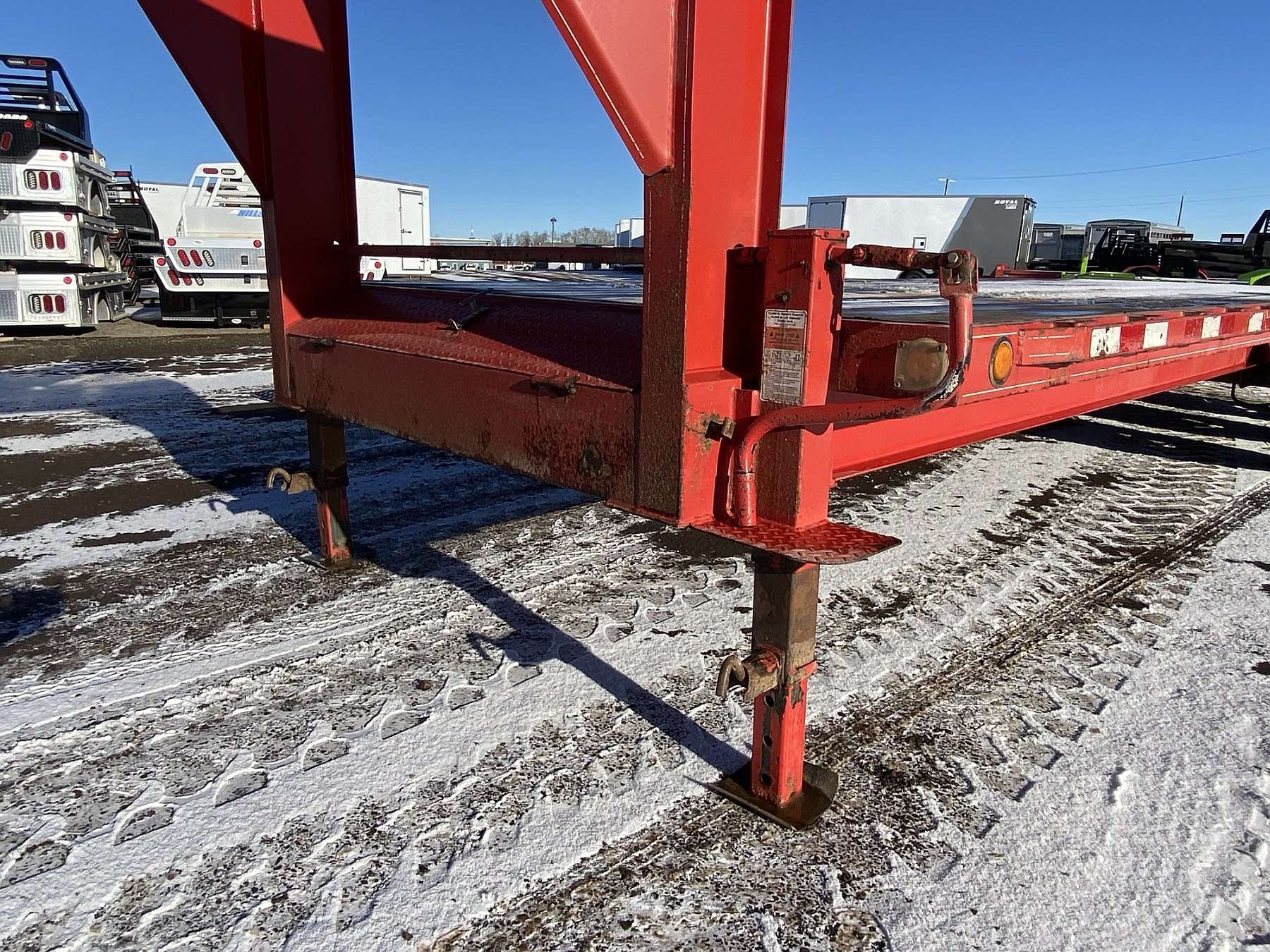 Used 2019 Trailtech 24' + 5' Gooseneck Trailer