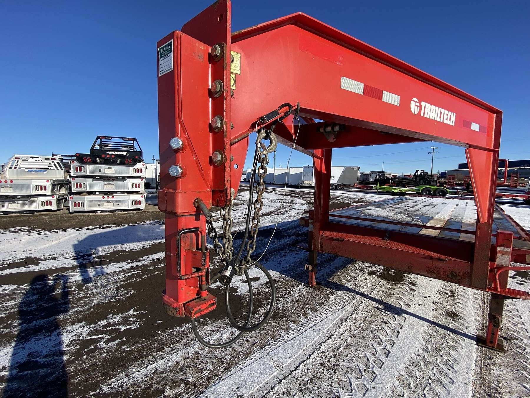 Used 2019 Trailtech 24' + 5' Gooseneck Trailer