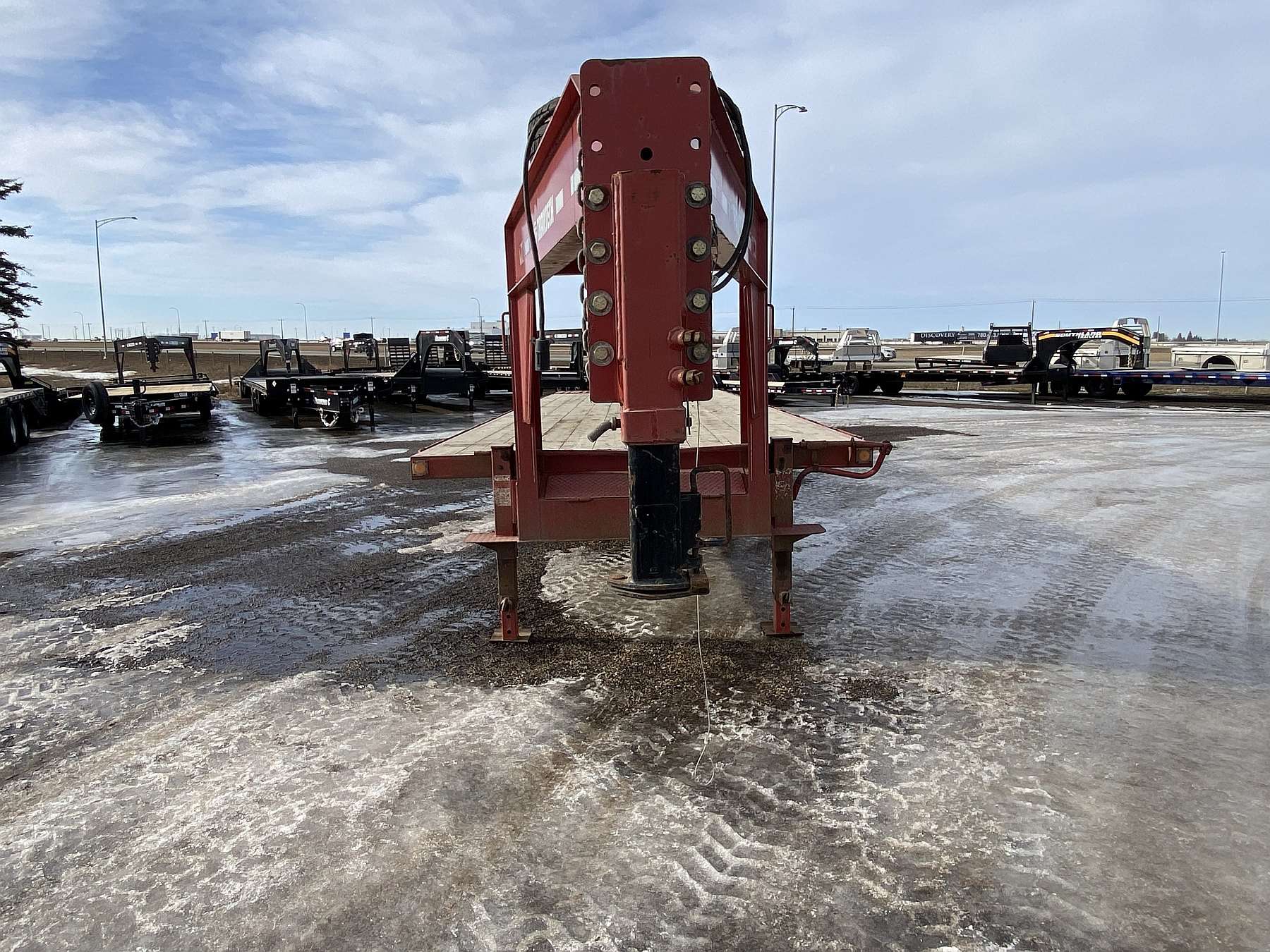 Used 2019 Trailtech 26' Gooseneck Trailer