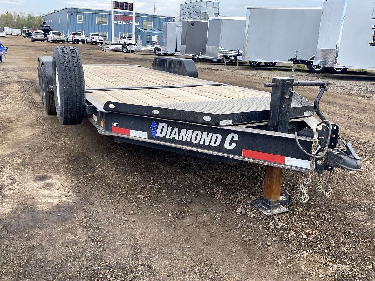 Used 2021 Diamond C HDT207 20' Tilt Deck Trailer