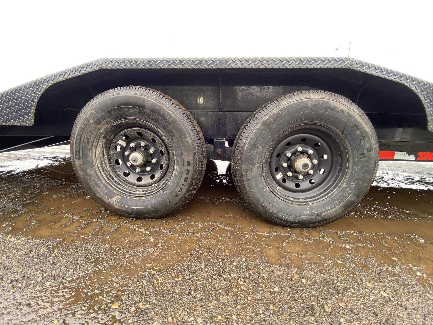 Used 2021 Iron Bull 20' Gooseneck Equipment Trailer