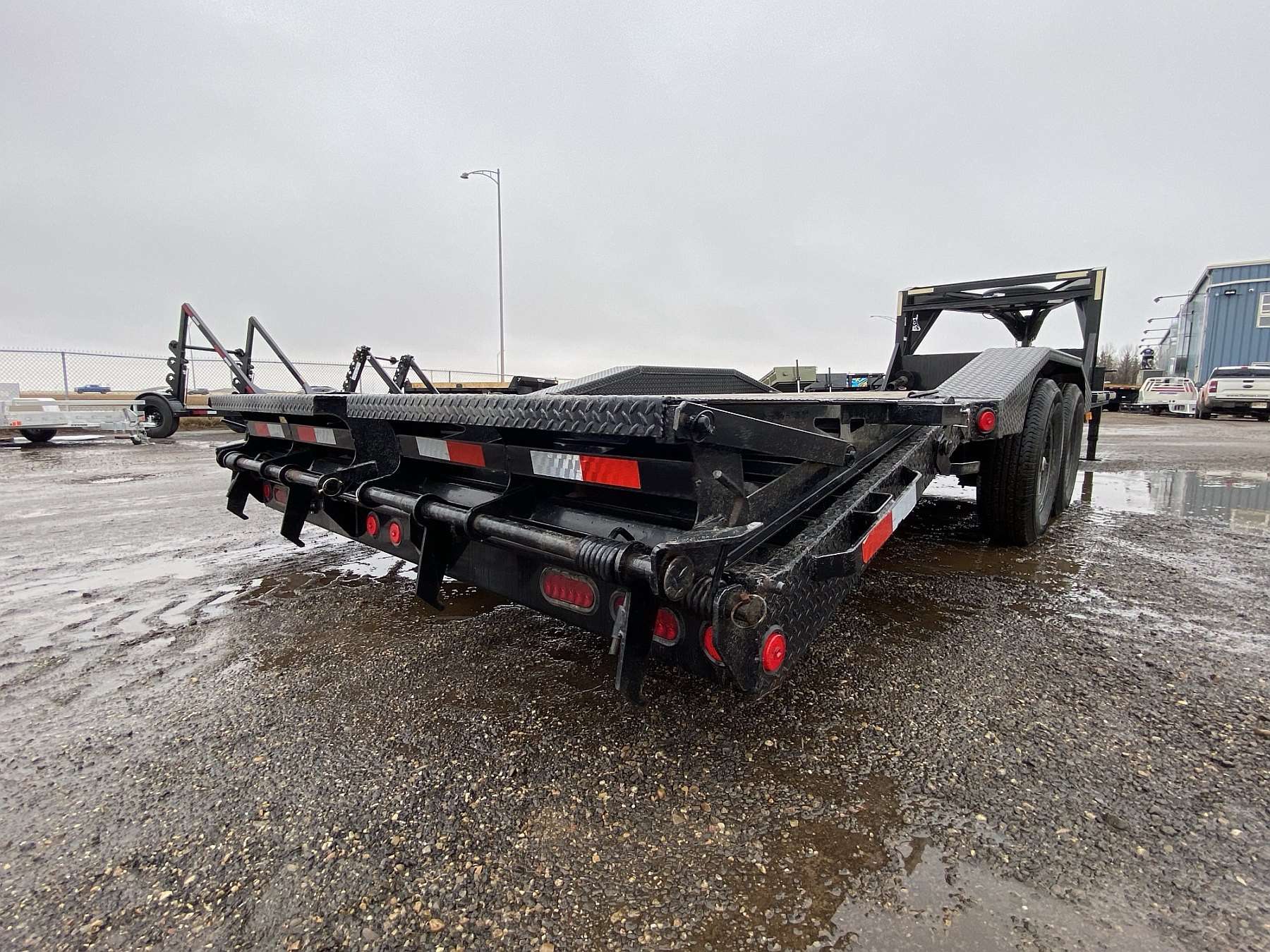 Used 2021 Iron Bull 20' Gooseneck Equipment Trailer