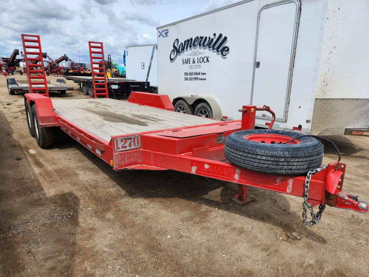 Used 2021 L270 Trailtech 8' x 18' Flat Deck