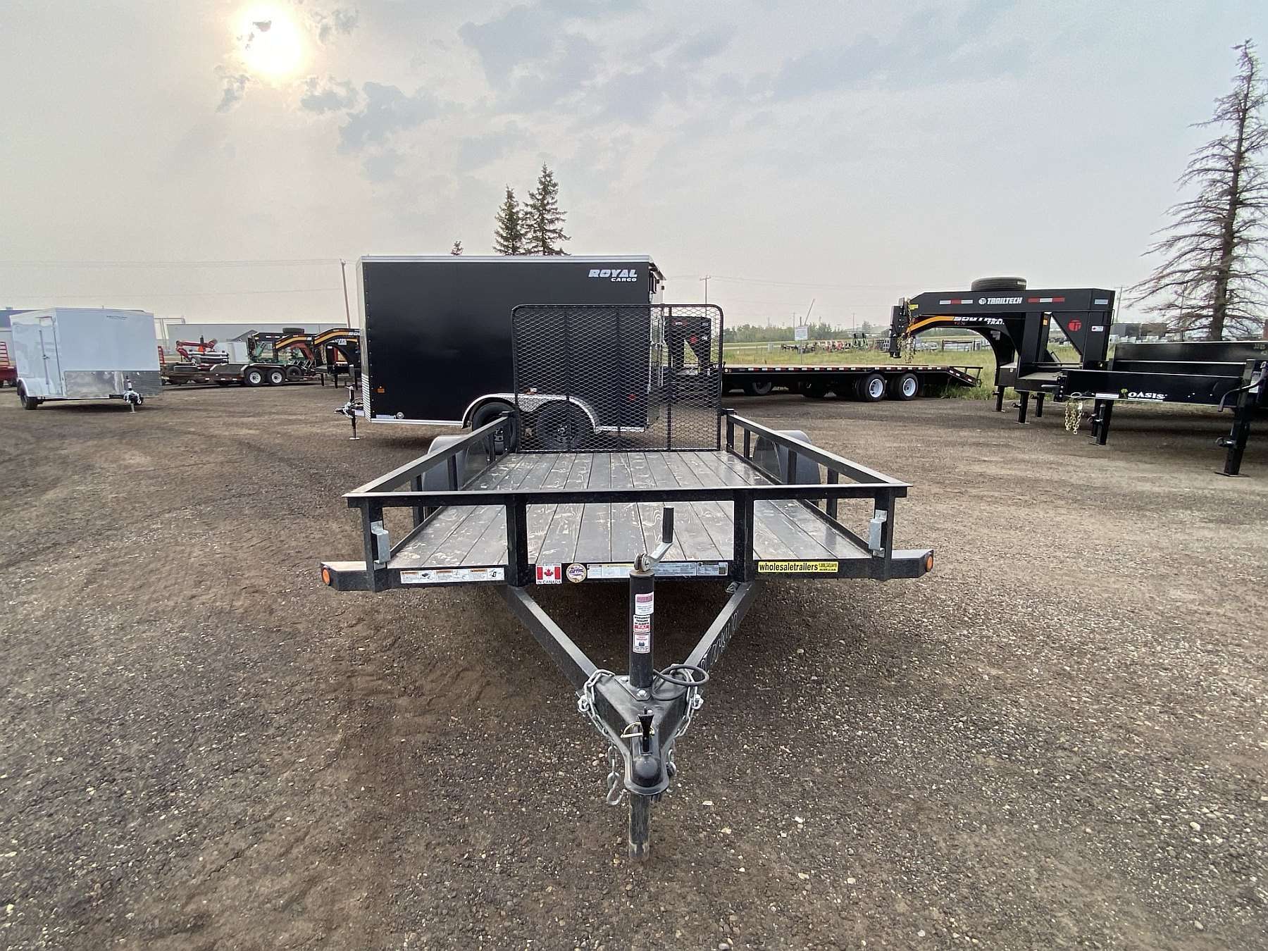 Used 2021 Rainbow 6'x10' Utility Trailer