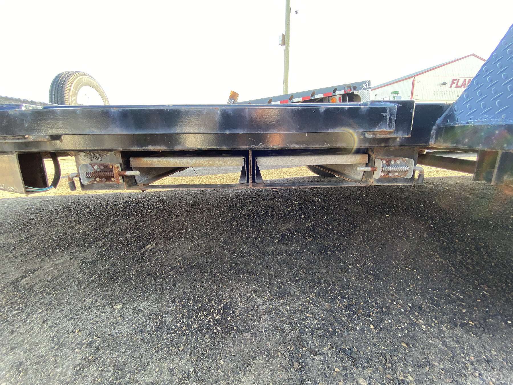 Used 2021 Southland 16' Lowboy Flat Deck Trailer