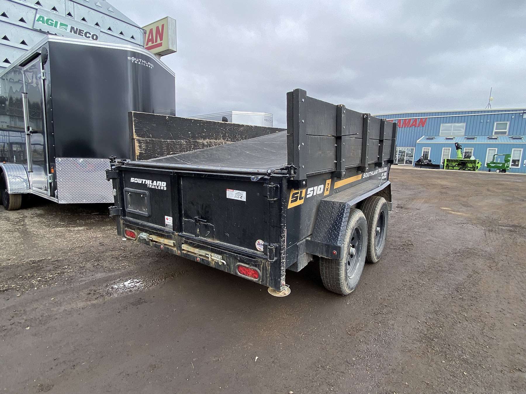 Used 2021 Southland 5'x10' - 7K Dump Trailer