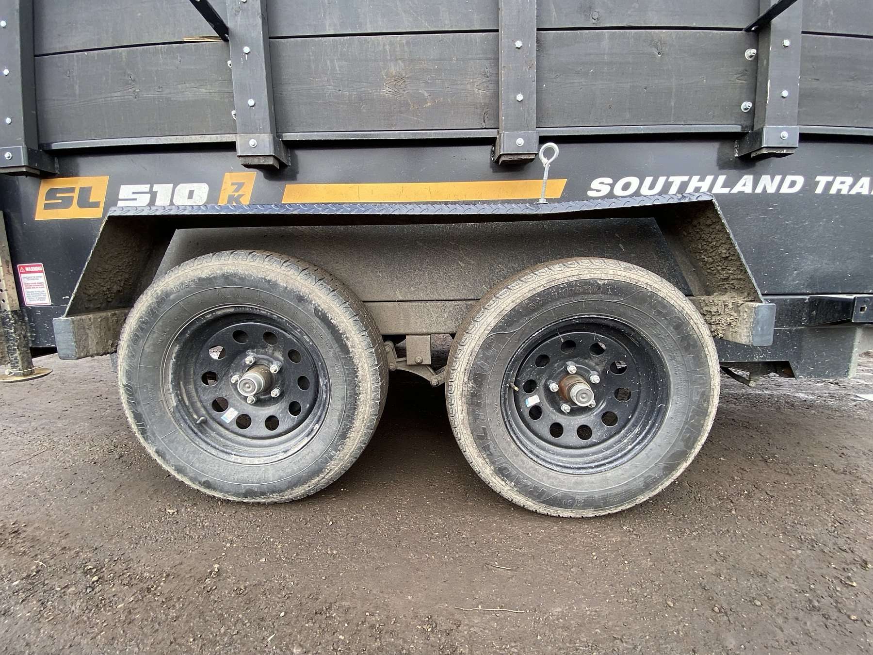 Used 2021 Southland 5'x10' - 7K Dump Trailer