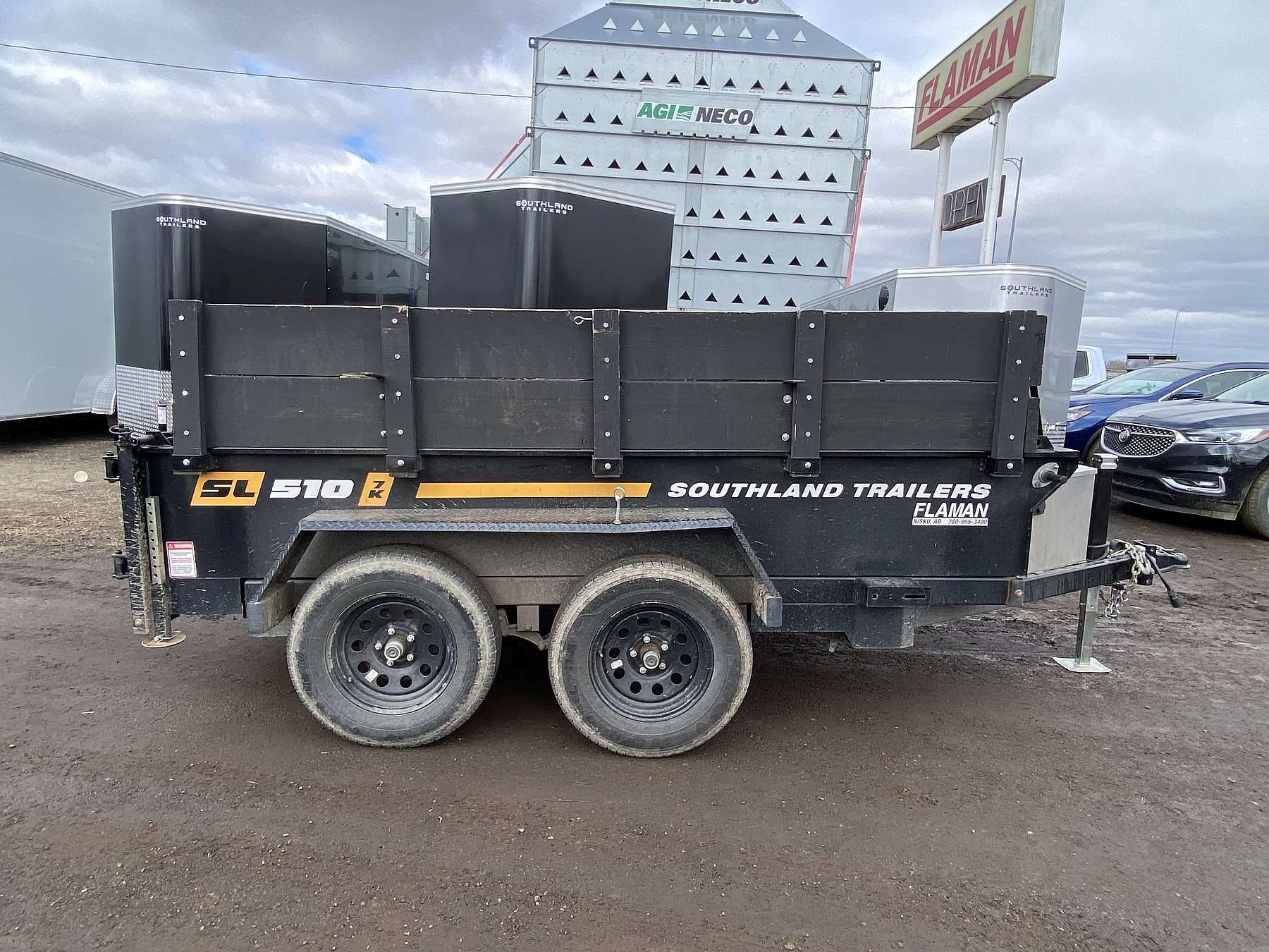 Used 2021 Southland 5'x10' - 7K Dump Trailer