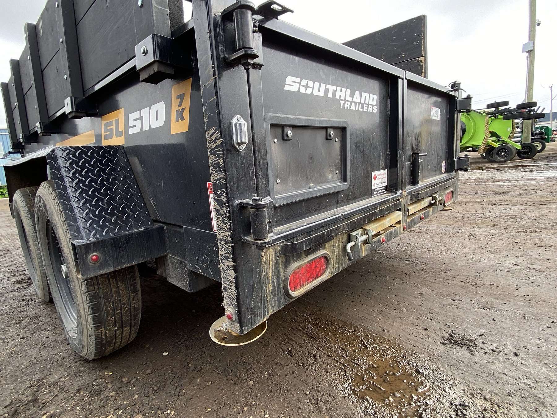 Used 2021 Southland 5'x10' - 7K Dump Trailer