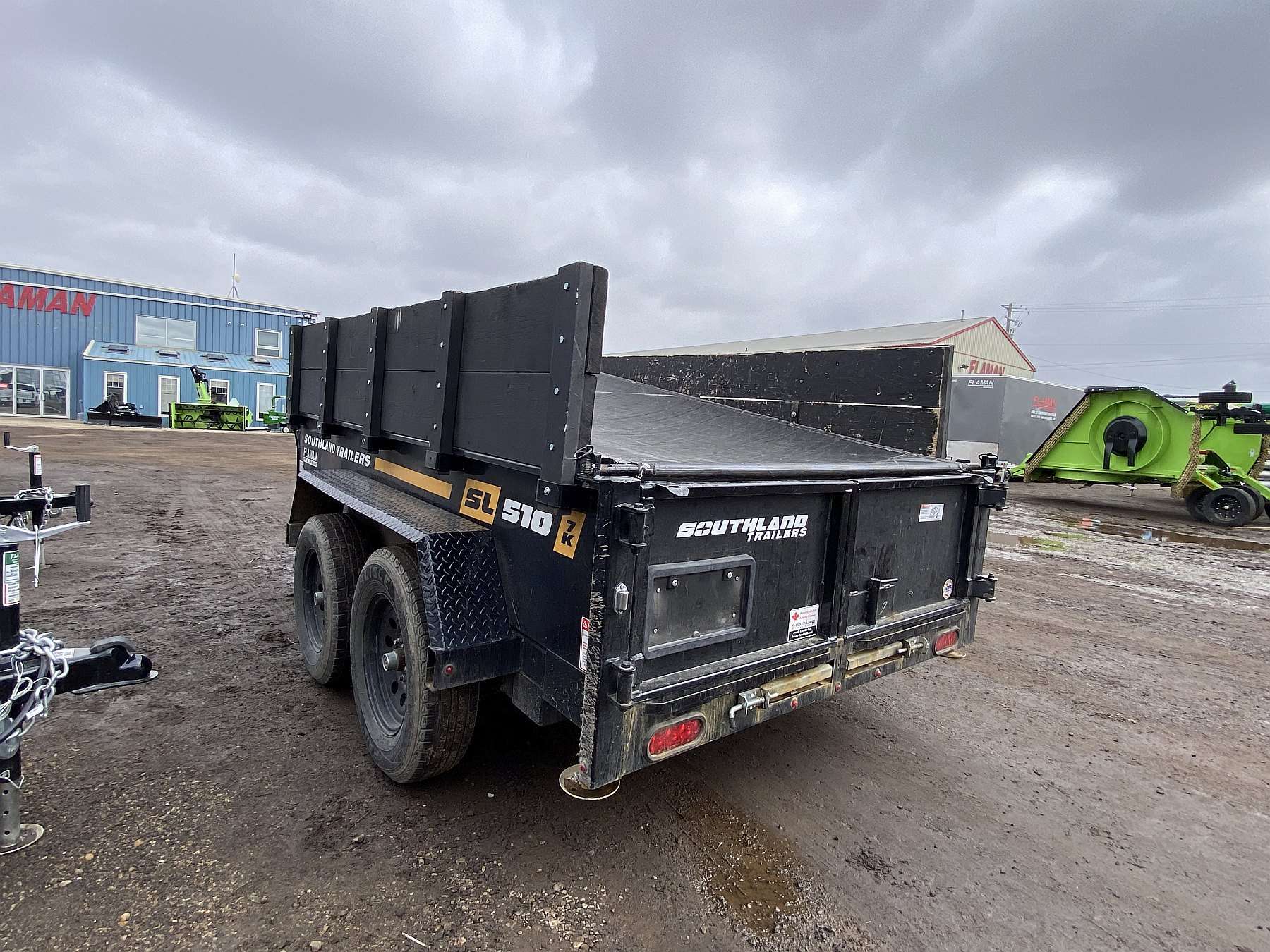 Used 2021 Southland 5'x10' - 7K Dump Trailer