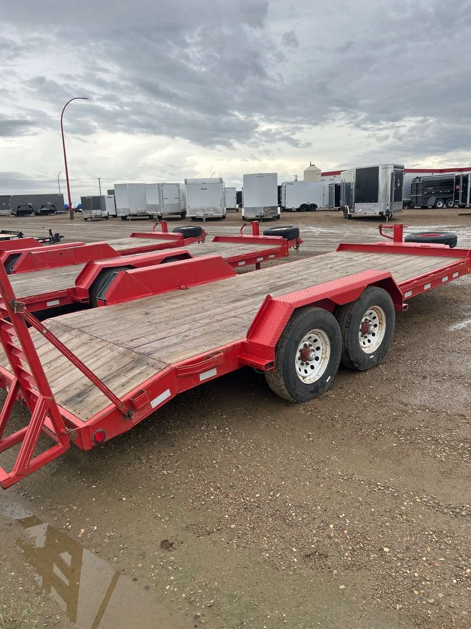 Used 2021 Trailtech 16' Flat Deck