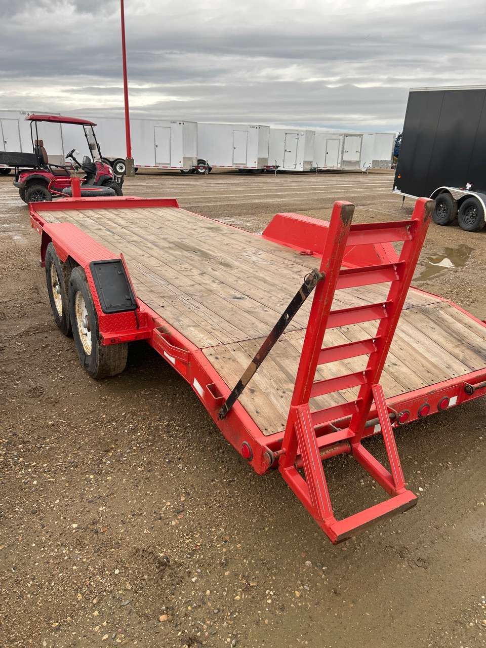 Used 2021 Trailtech 16' Flat Deck