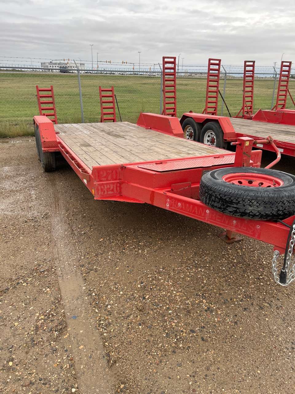 Used 2021 Trailtech 16' Flat Deck