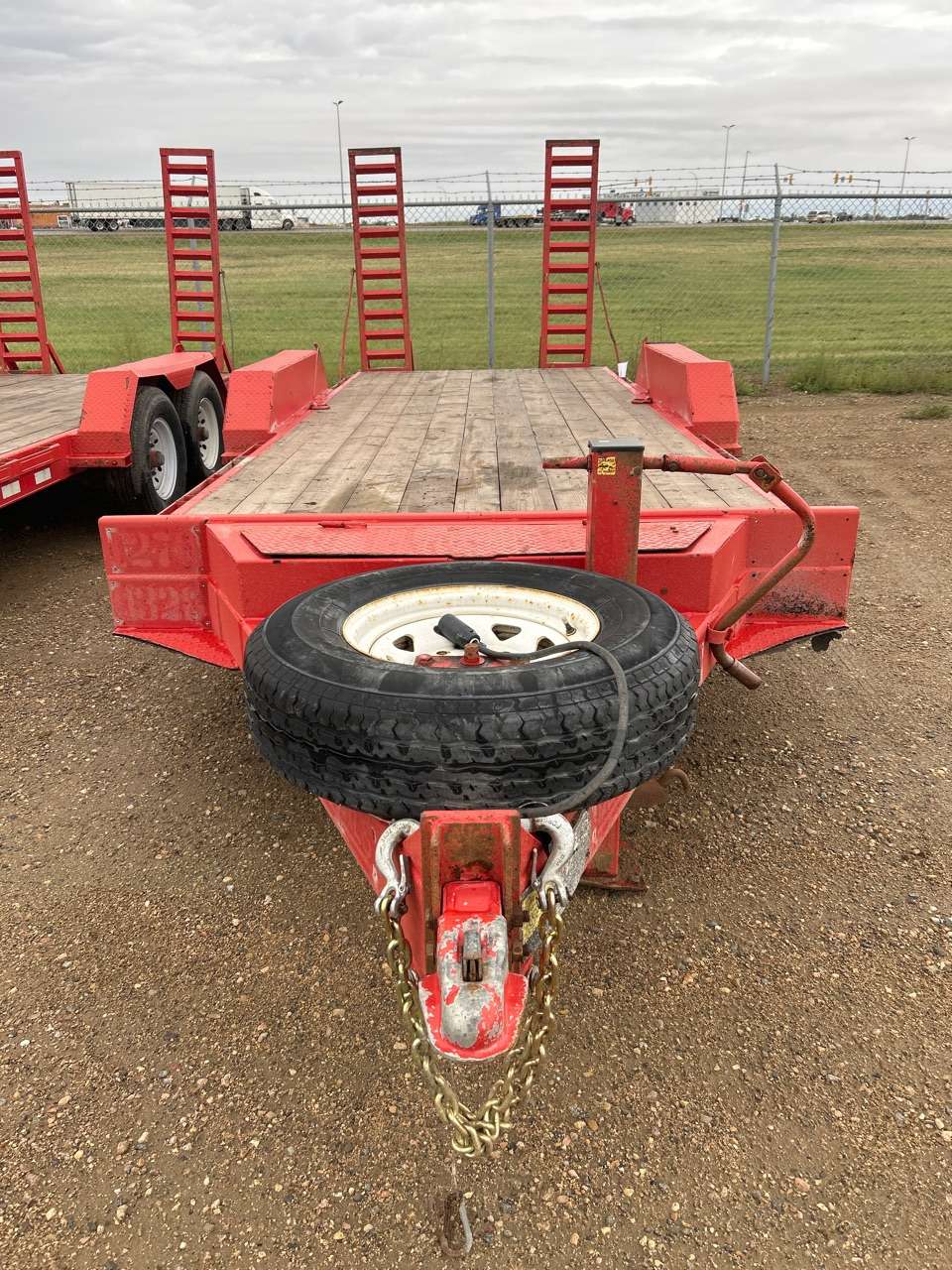 Used 2021 Trailtech 18' Flat Deck