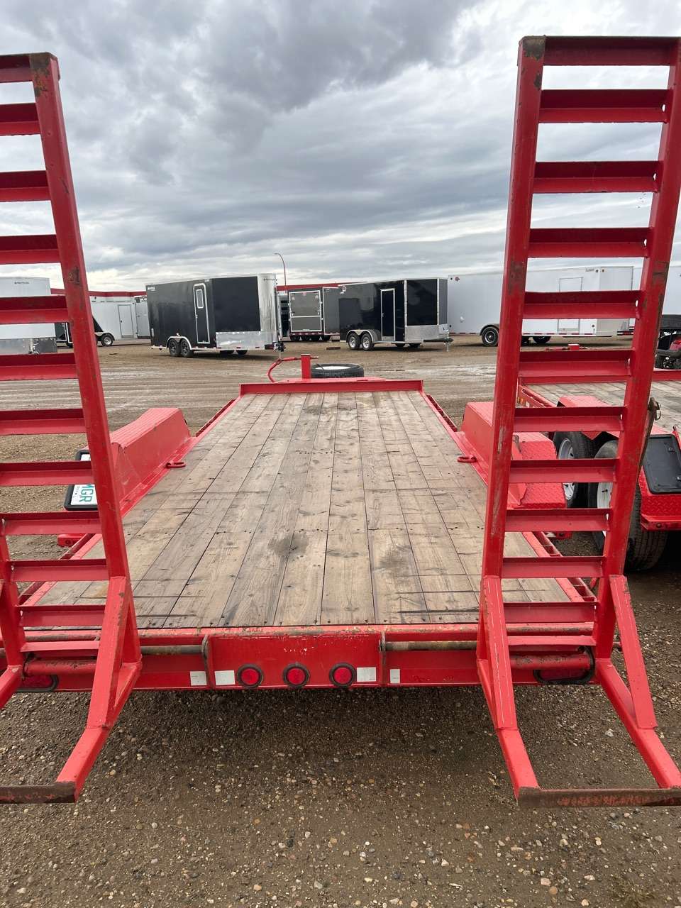 Used 2021 Trailtech 18' Flat Deck