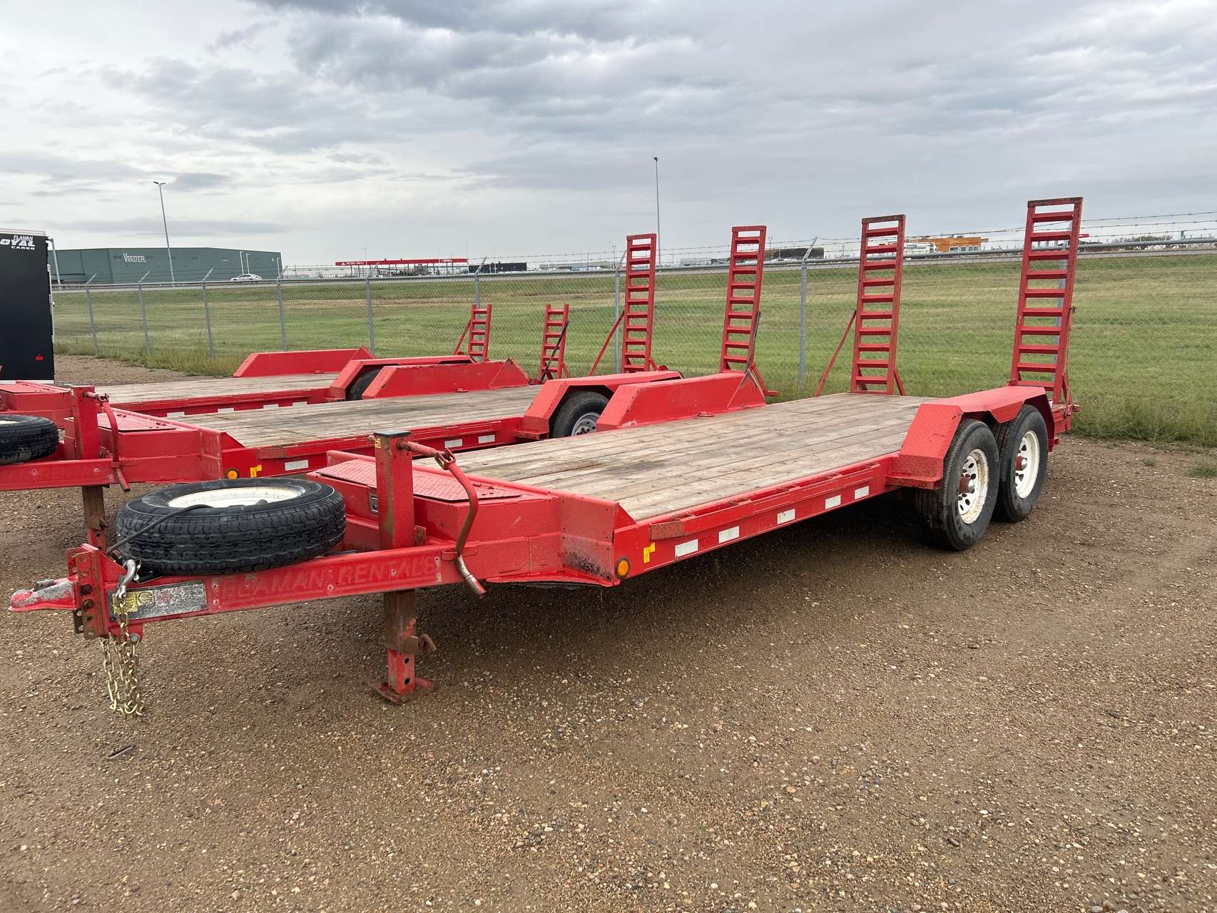 Used 2021 Trailtech 18' Flat Deck