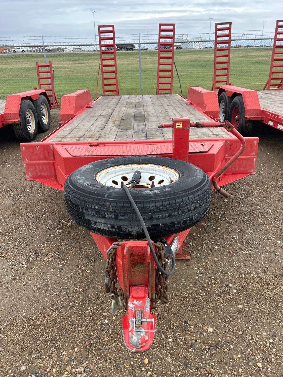 Used 2021 Trailtech 18' Flat Deck