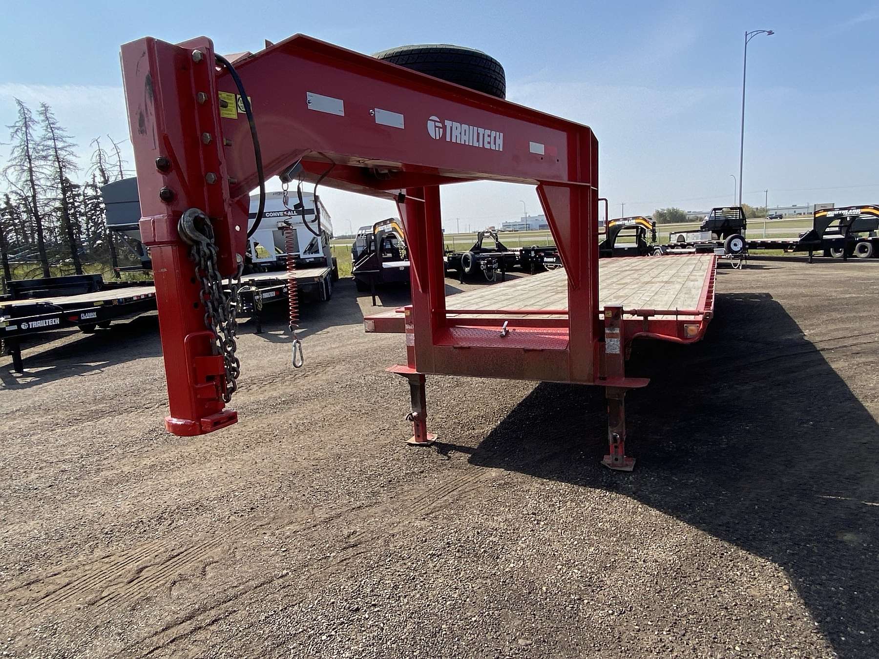 Used 2021 Trailtech 30'+5' Gooseneck Trailer
