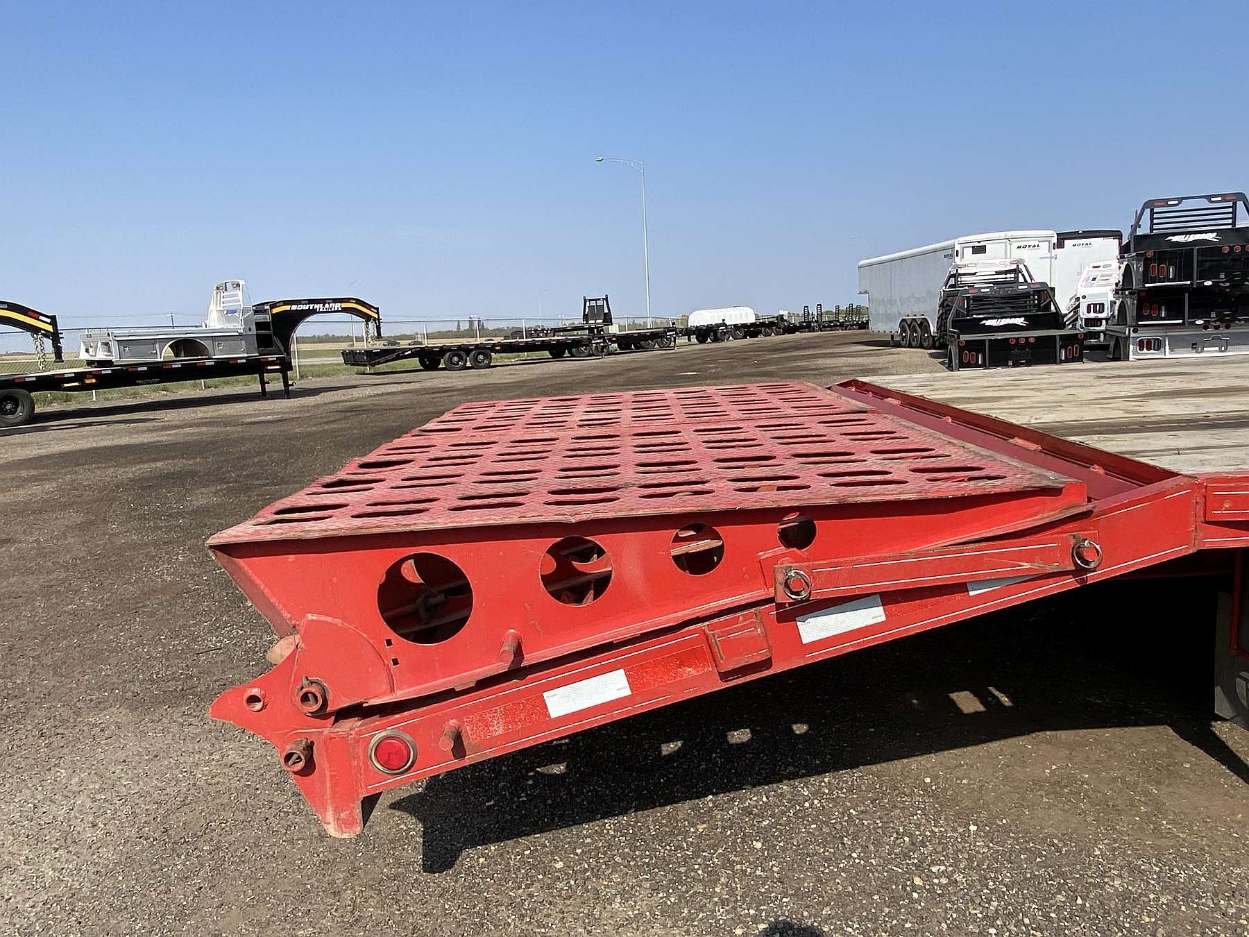 Used 2021 Trailtech 30'+5' Gooseneck Trailer