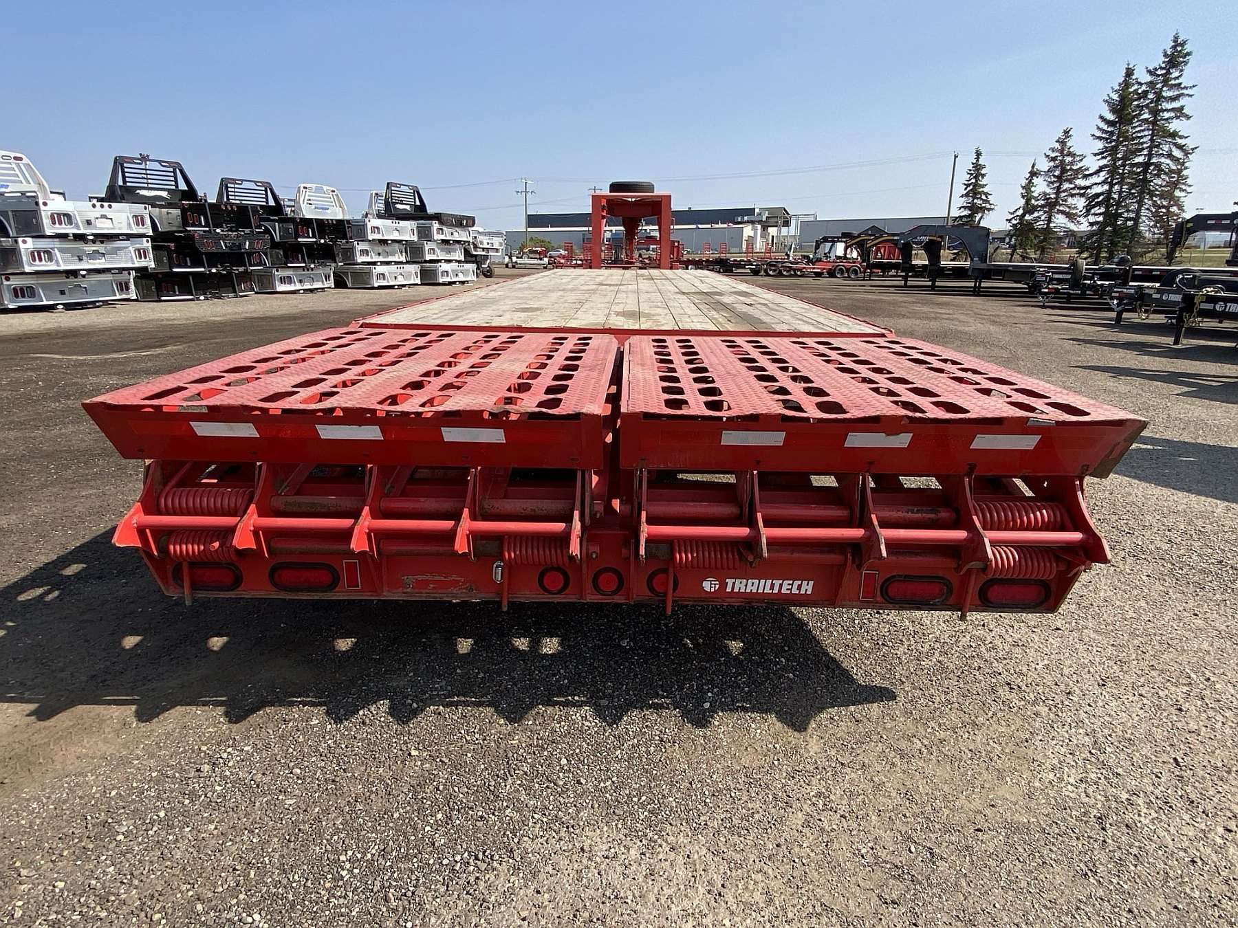 Used 2021 Trailtech 30'+5' Gooseneck Trailer