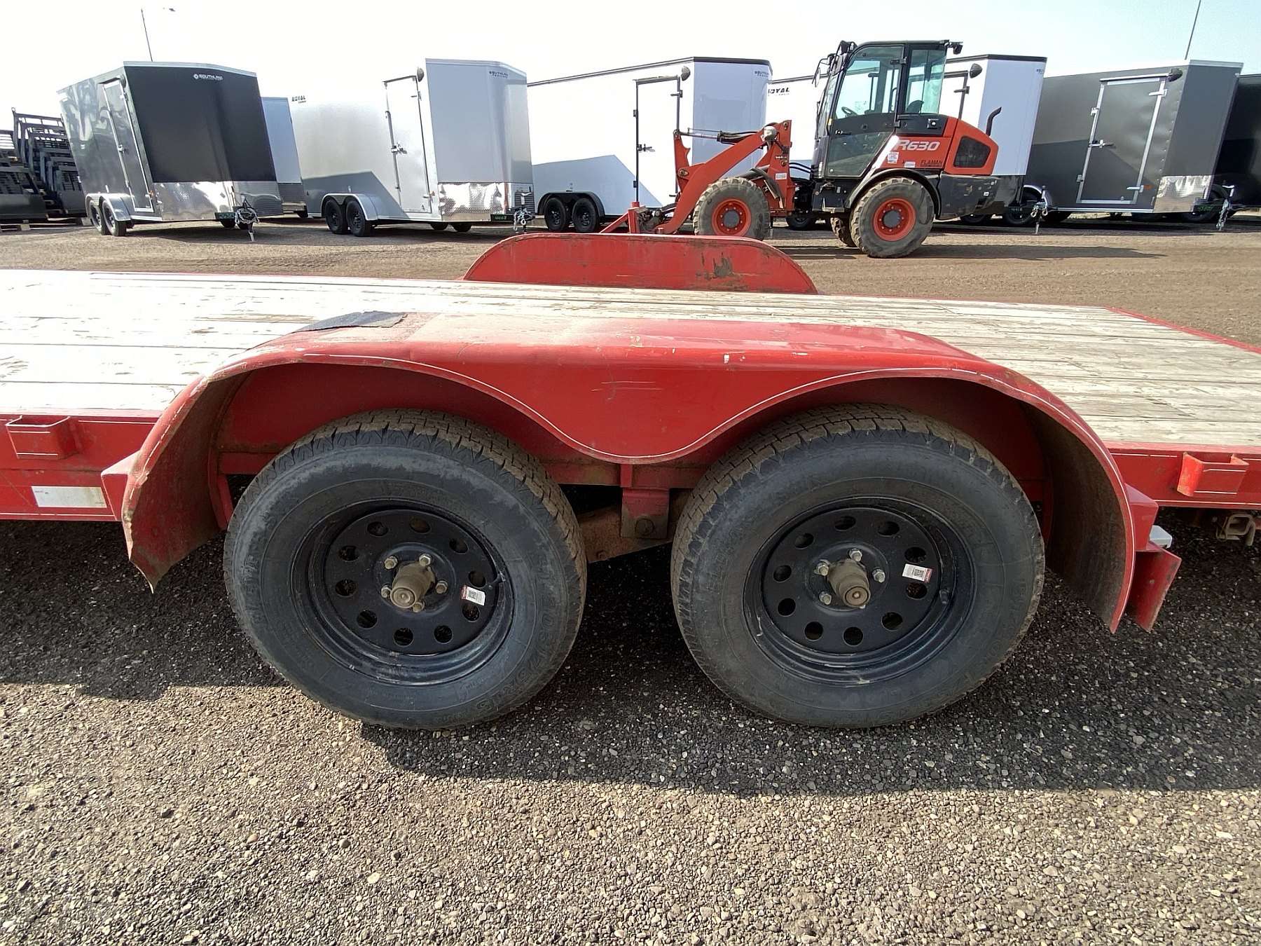 Used 2021 Trailtech CELR235 Flatdeck Trailer - 18'