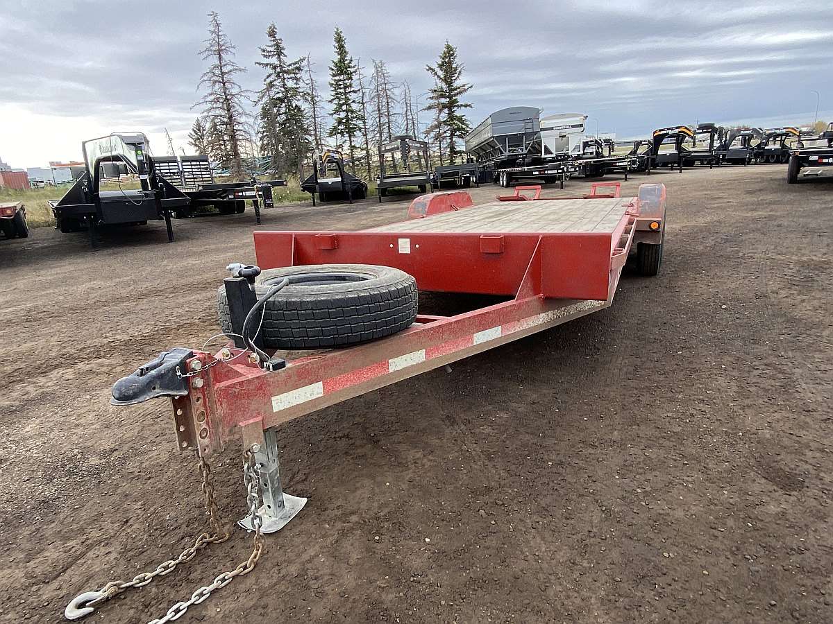 Used 2021 Trailtech CELR270- 20' Flat Deck Trailer