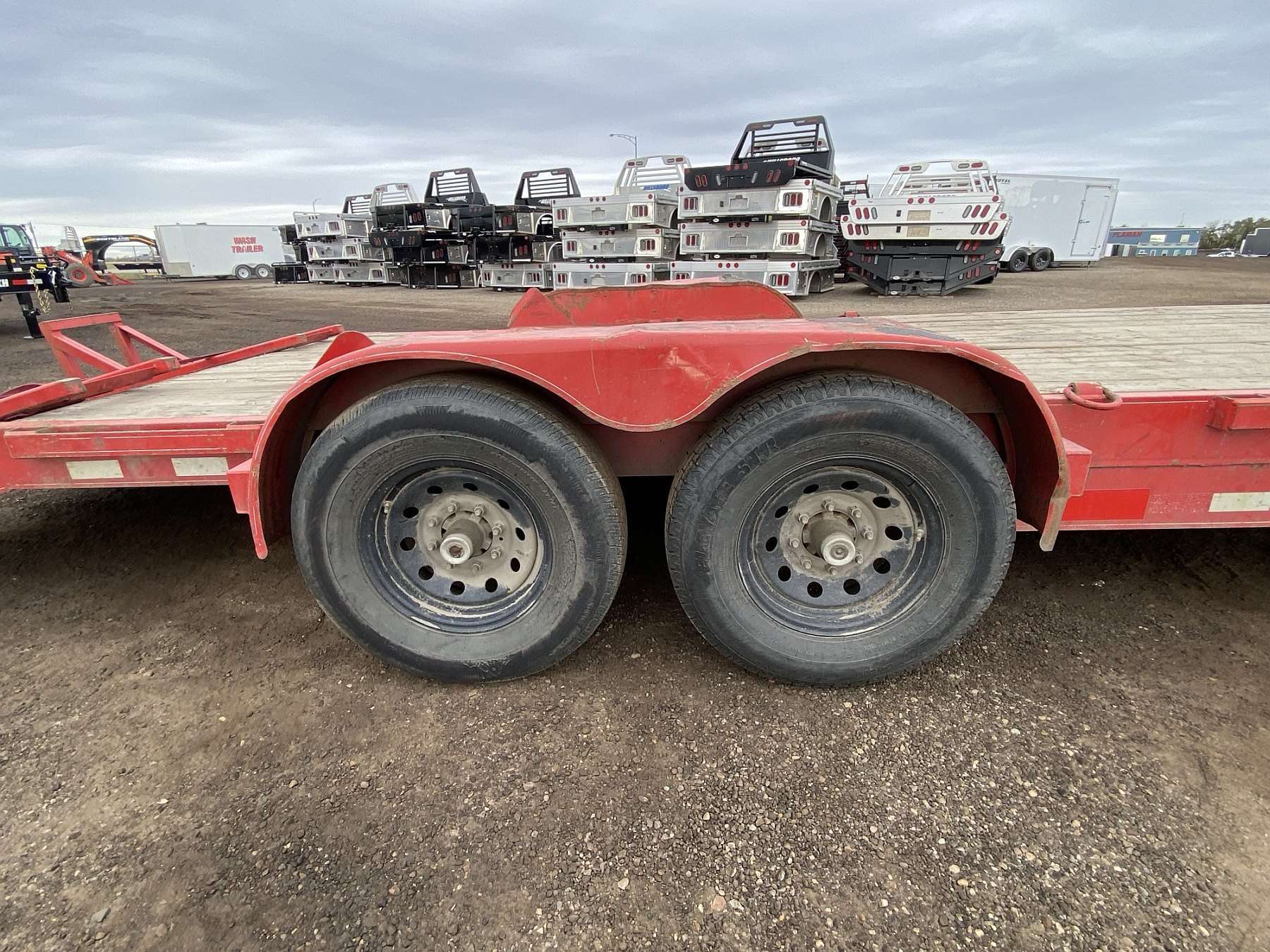 Used 2021 Trailtech CELR270- 20' Flat Deck Trailer