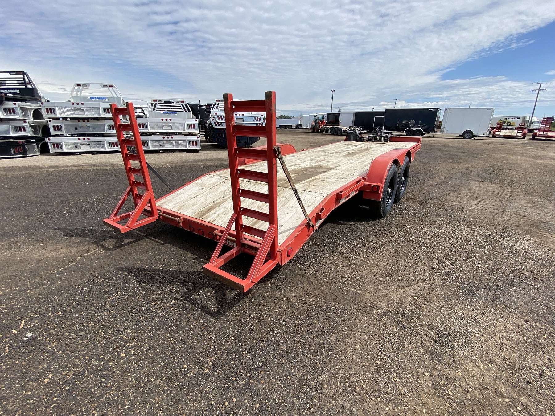 Used 2021 Trailtech CELR270 Flatdeck Trailer - 20'