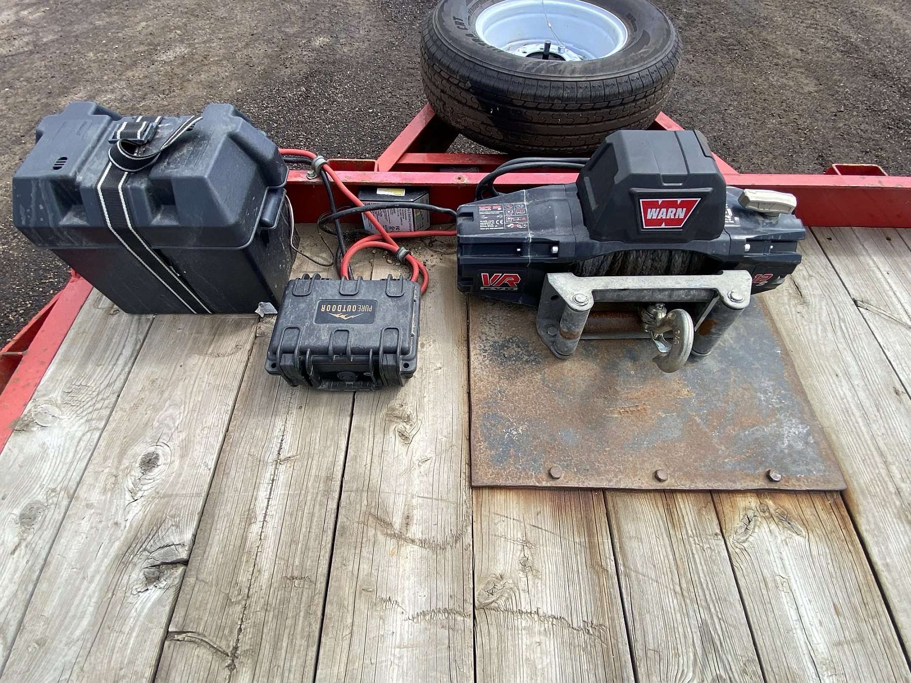 Used 2021 Trailtech CELR270 Flatdeck Trailer - 20'