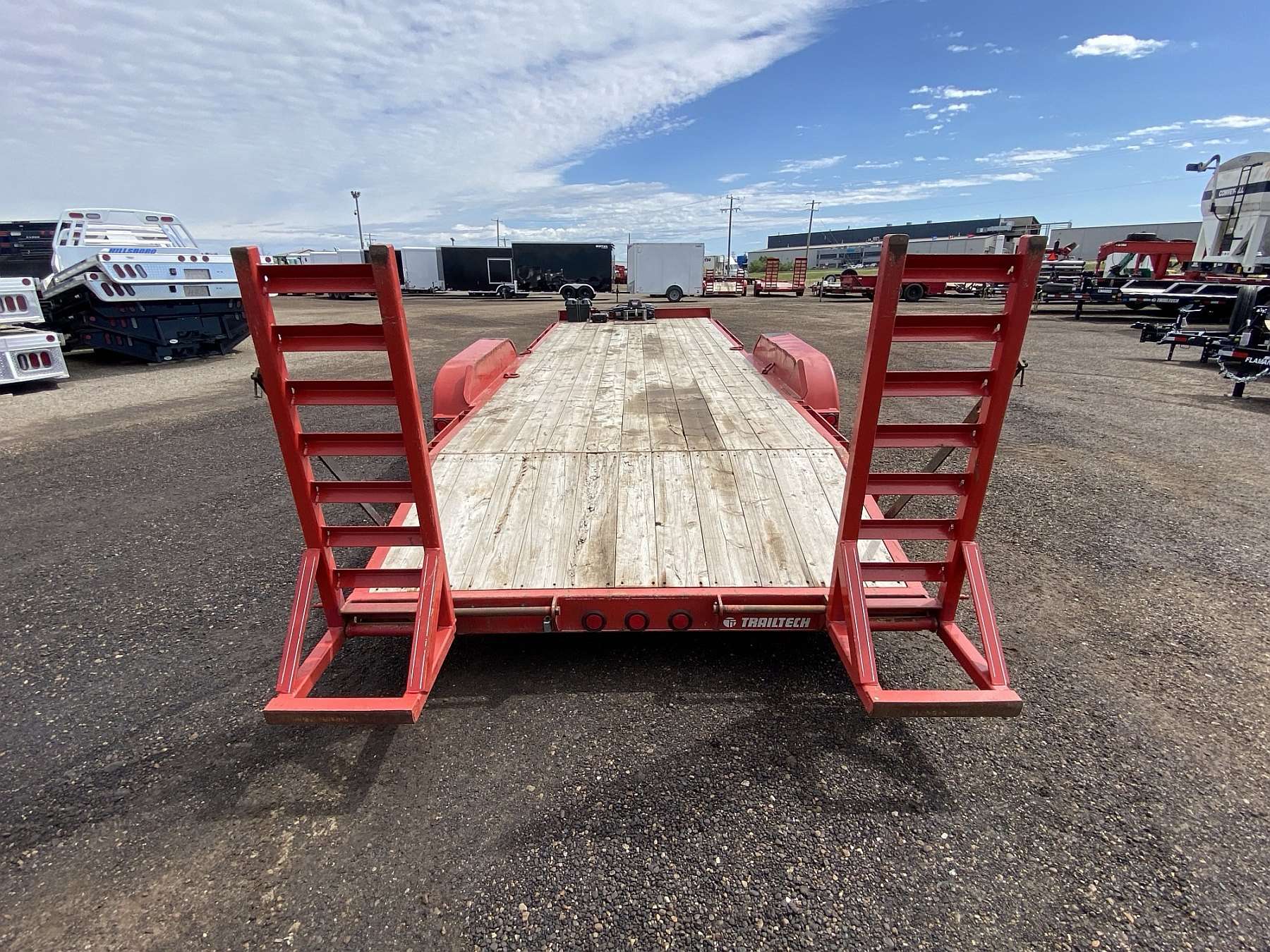 Used 2021 Trailtech CELR270 Flatdeck Trailer - 20'
