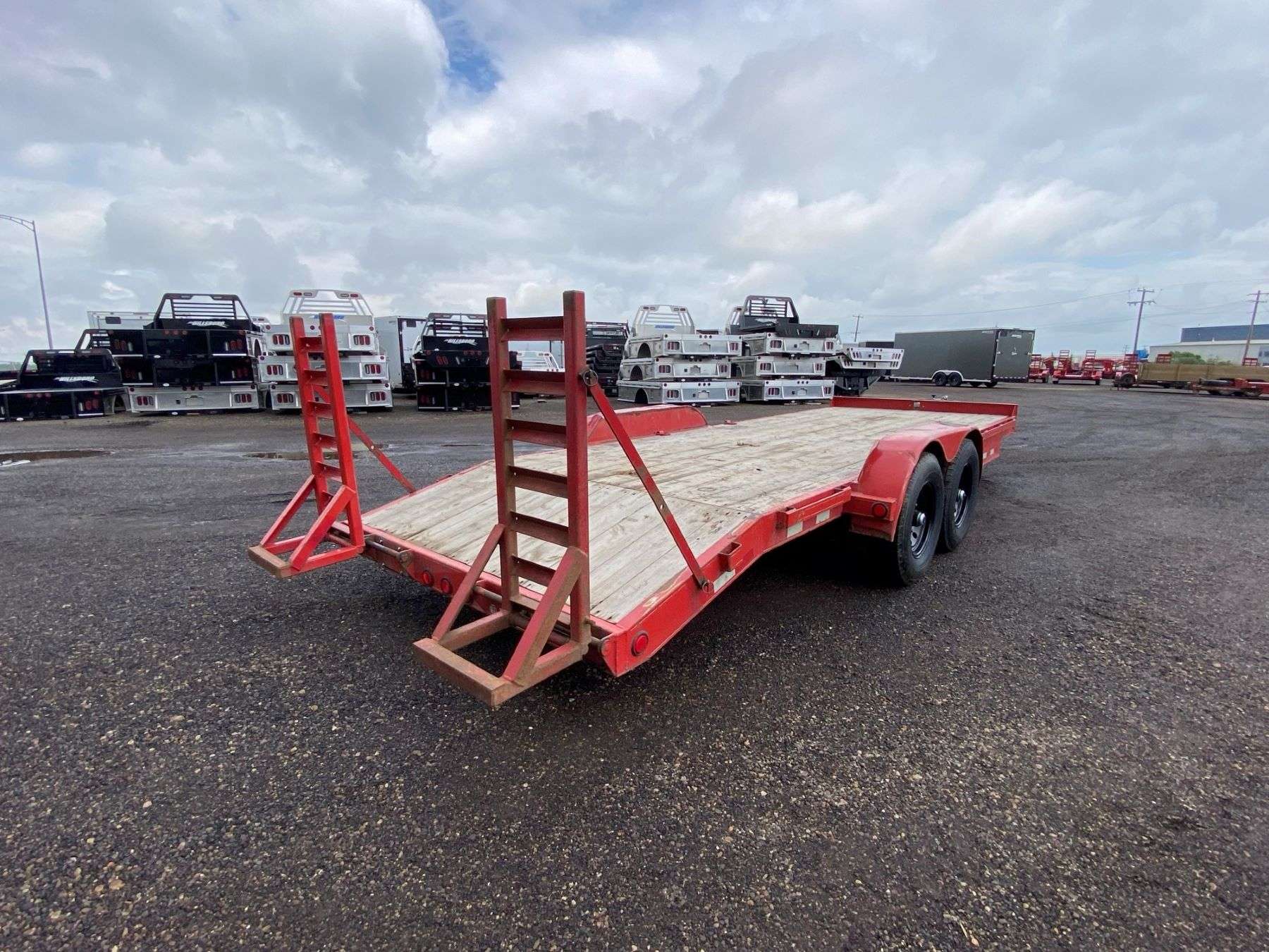 Used 2021 Trailtech CELR270 Flatdeck Trailer - 20'