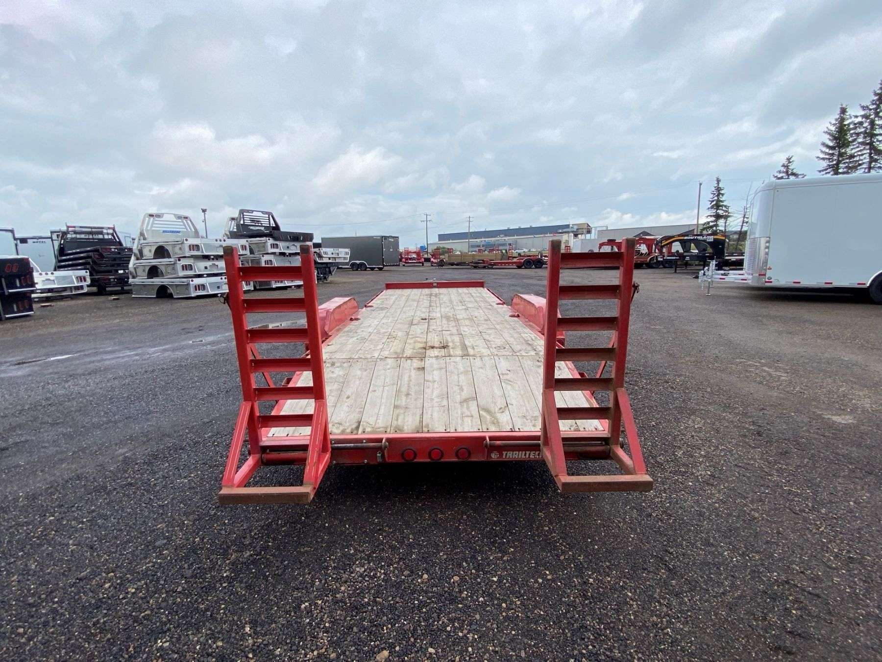 Used 2021 Trailtech CELR270 Flatdeck Trailer - 20'