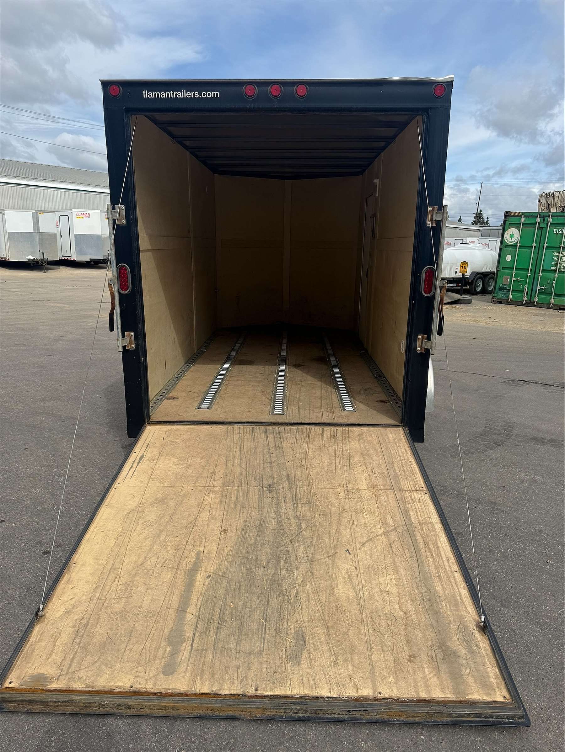 Used 2022 CJay 7'x14' Enclosed Cargo Trailer