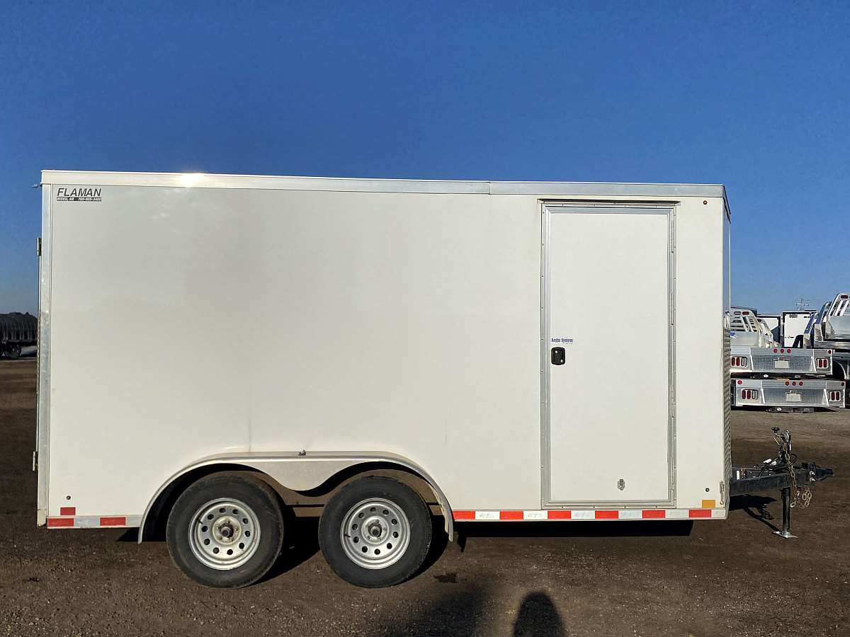 Used 2022 Cross 7'x14' Enclosed Cargo Trailer