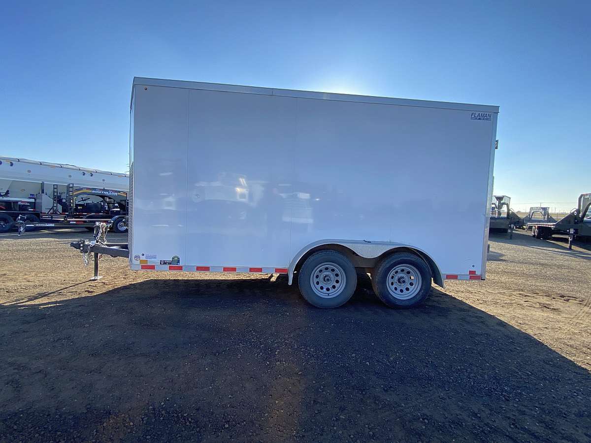 Used 2022 Cross 7'x14' Enclosed Cargo Trailer