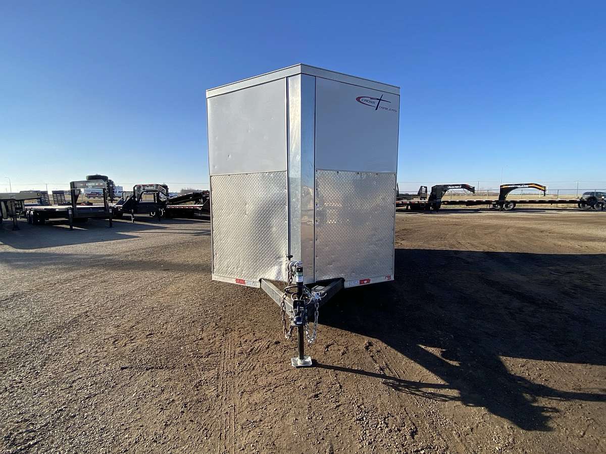 Used 2022 Cross 7'x14' Enclosed Cargo Trailer